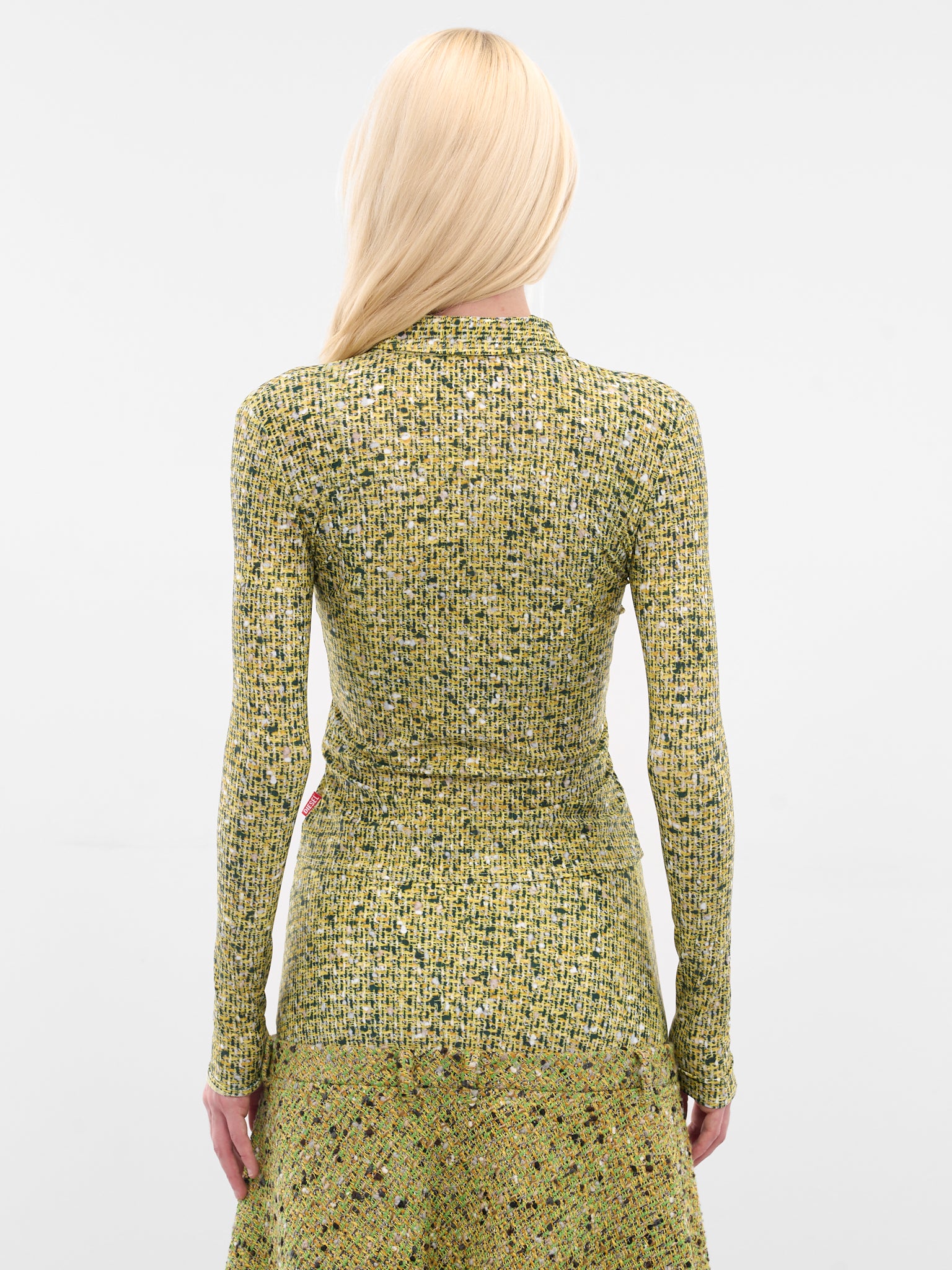 Yellow C-Elaz-Bc Trompe L'oeil Shirt (A21316-0PKBK-23RA-YELLOW)