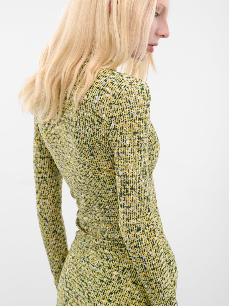 Yellow C-Elaz-Bc Trompe L'oeil Shirt (A21316-0PKBK-23RA-YELLOW)