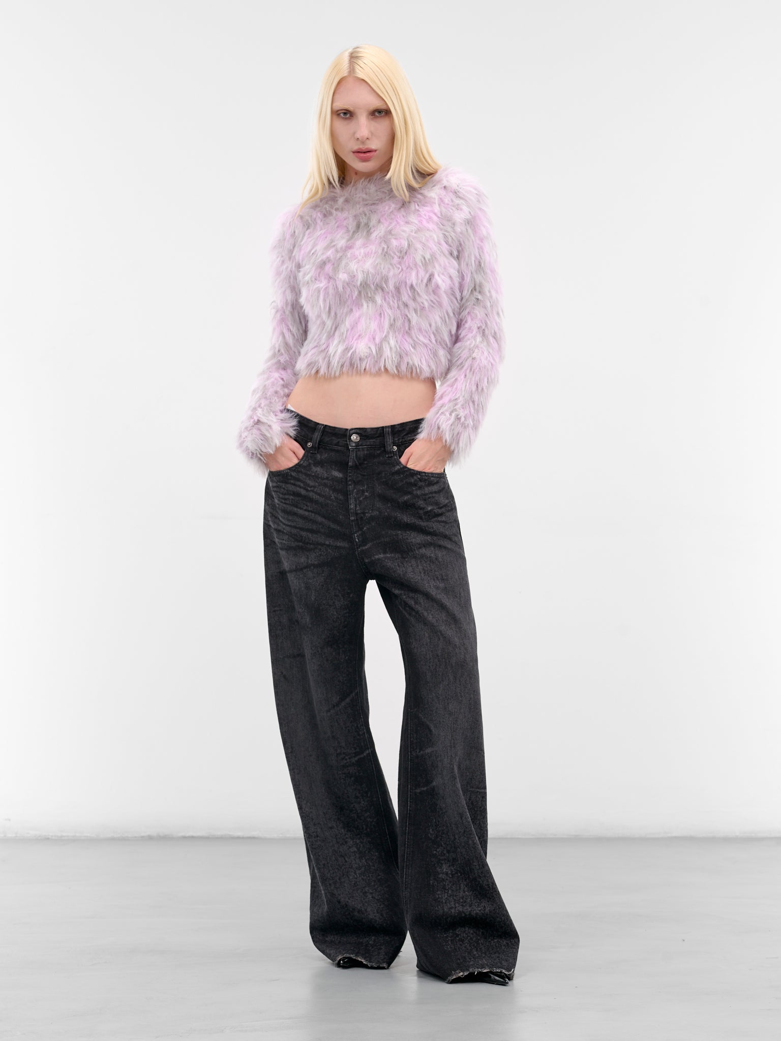 Black 1996 D-Sire-Fsh1 Denim Jeans (A21497-007DB-02-BLACK)