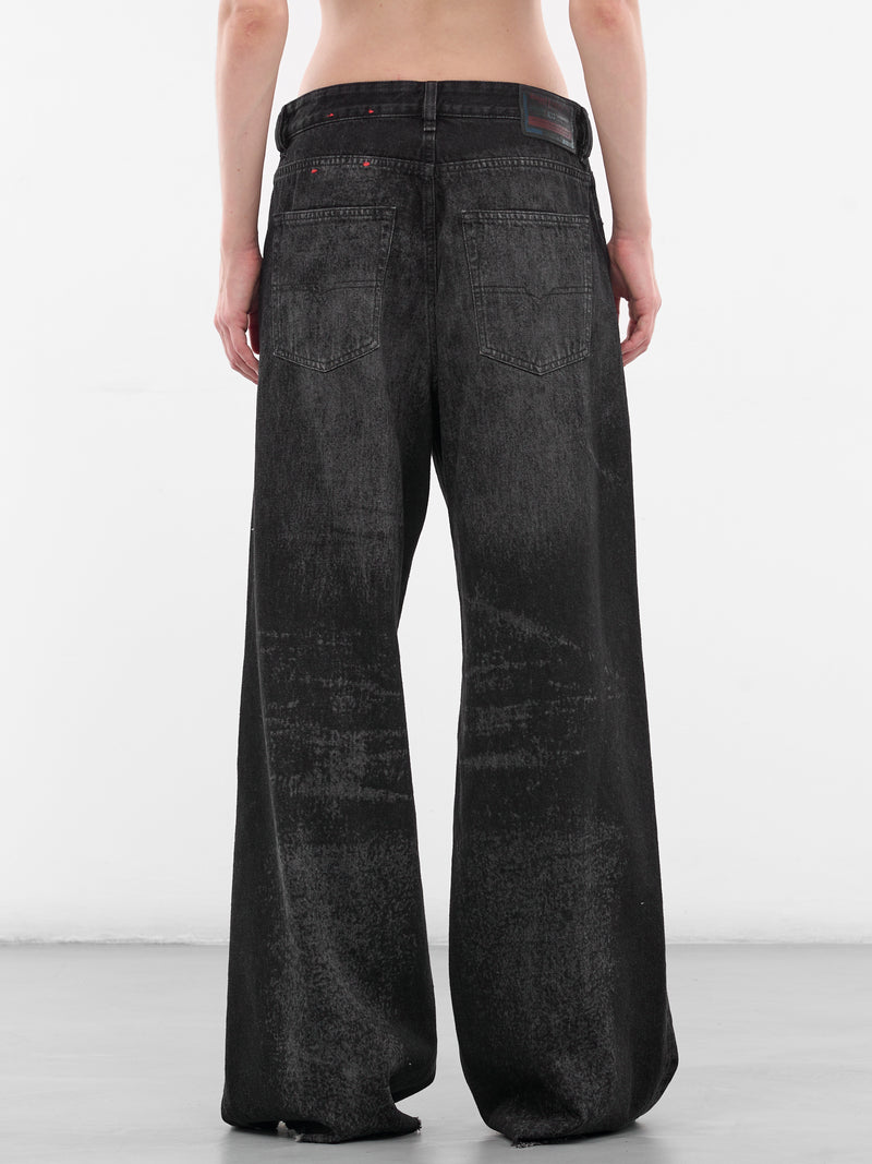 Black 1996 D-Sire-Fsh1 Denim Jeans (A21497-007DB-02-BLACK)