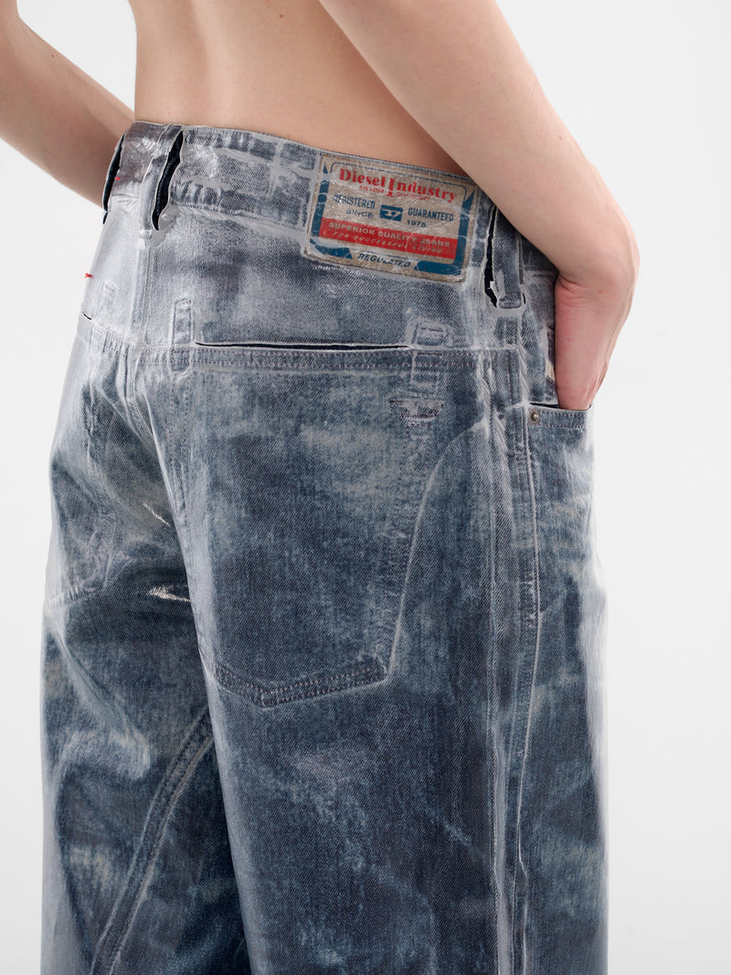 Blue 1997 D-Enim-M Wide Jeans (A21596-007CU-01-BLUE)