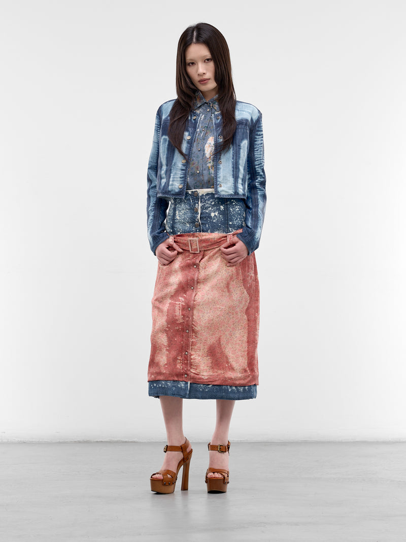 C-Assy X-Ray Floral Print Shirt (A23501-0JMCC-8GJA-BLUE)