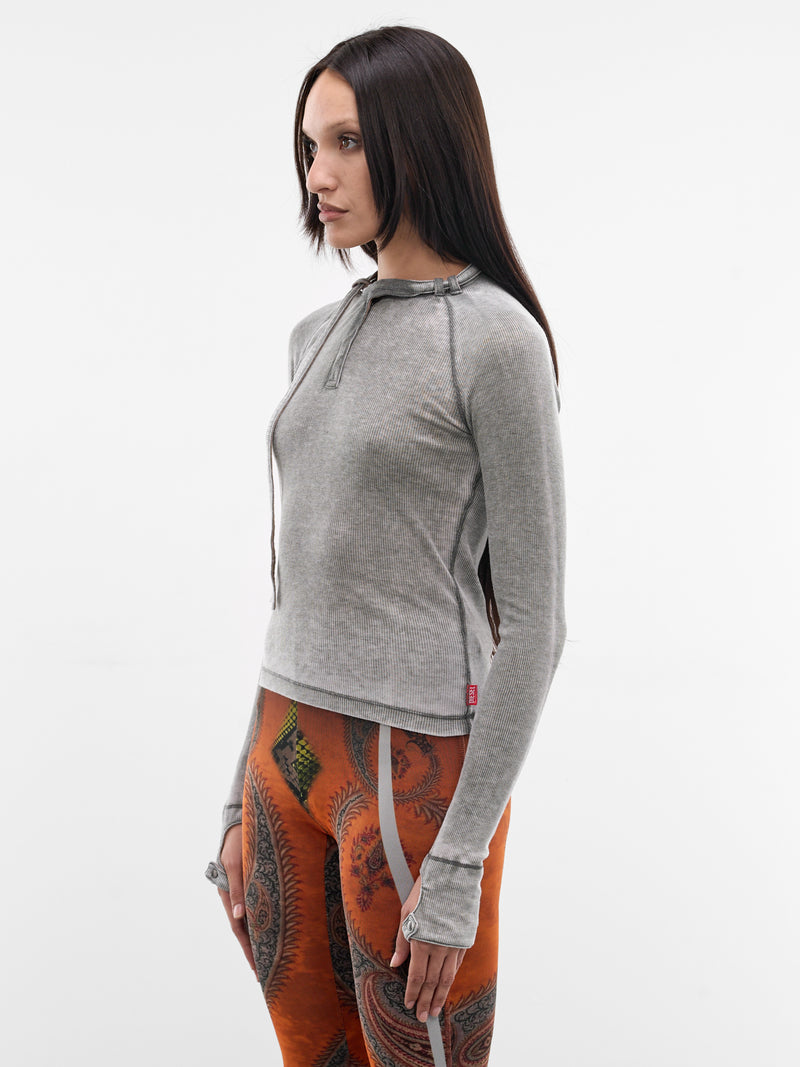 Gray T-Ecla-Ls Long Sleeve (A22928-0HGCQ-9CY-MEDIUM-GREY)