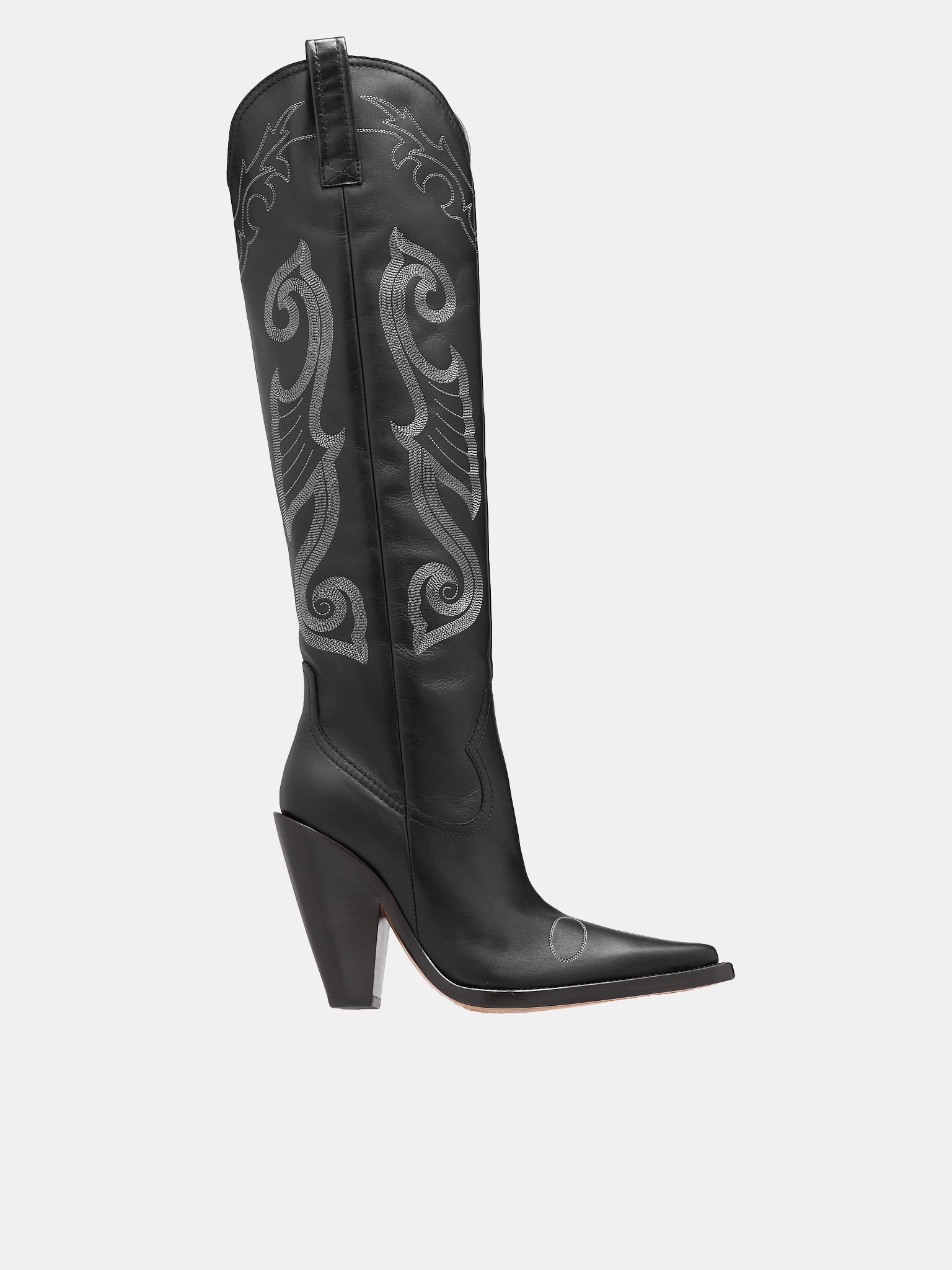 High Western Boots (A3204-8794-1555-BLACK)
