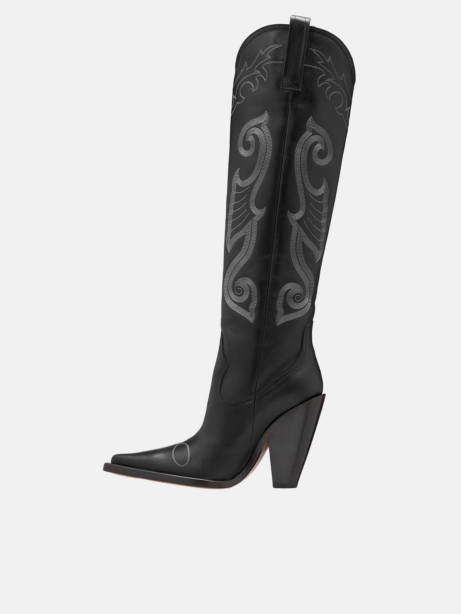 High Western Boots (A3204-8794-1555-BLACK)