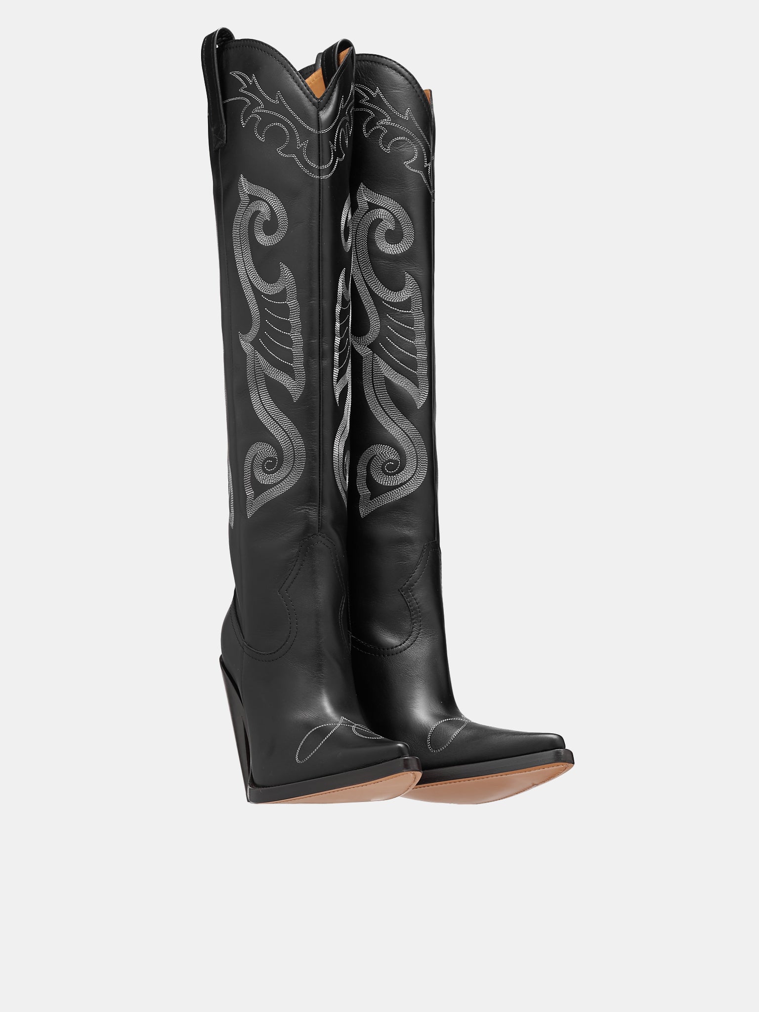 High Western Boots (A3204-8794-1555-BLACK)