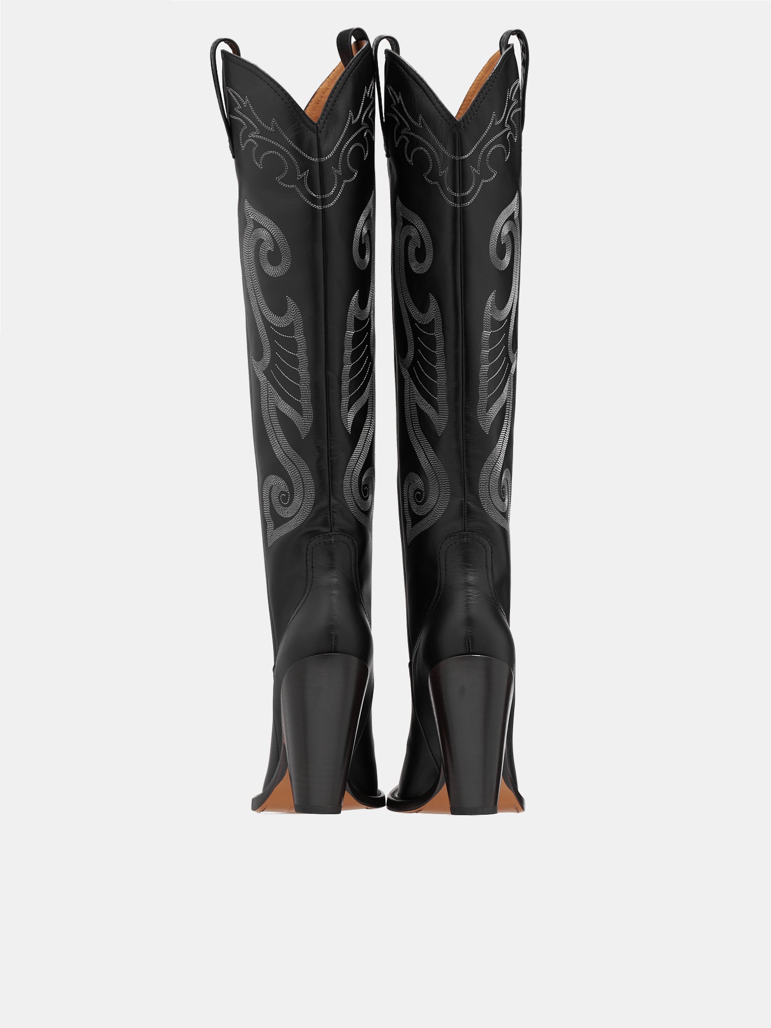 High Western Boots (A3204-8794-1555-BLACK)