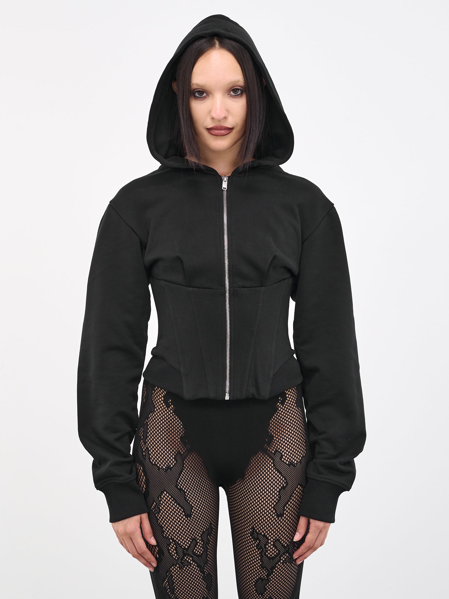 DION LEE Corset Hoodie | H.Lorenzo - front