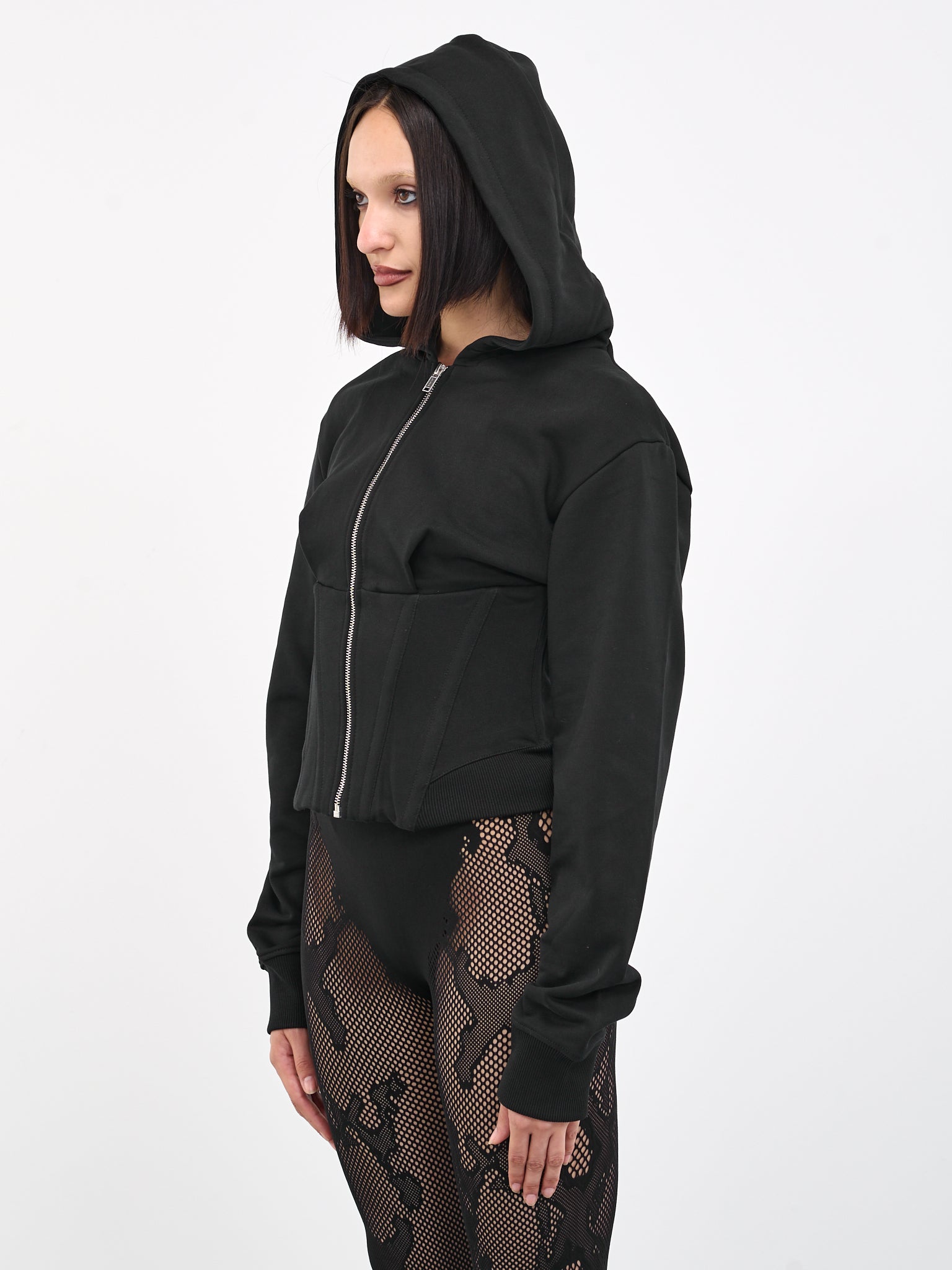 DION LEE Corset Hoodie | H.Lorenzo - side