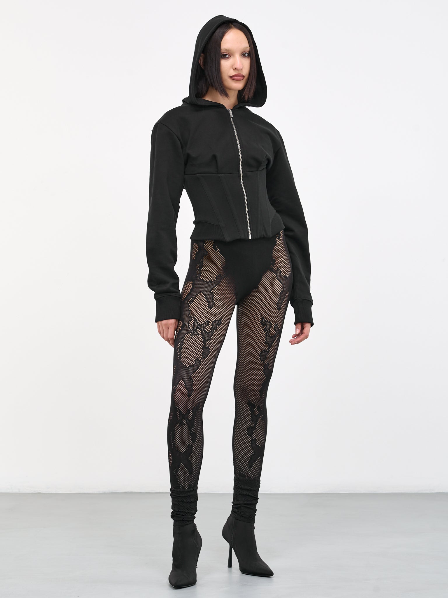 DION LEE Corset Hoodie | H.Lorenzo - styled