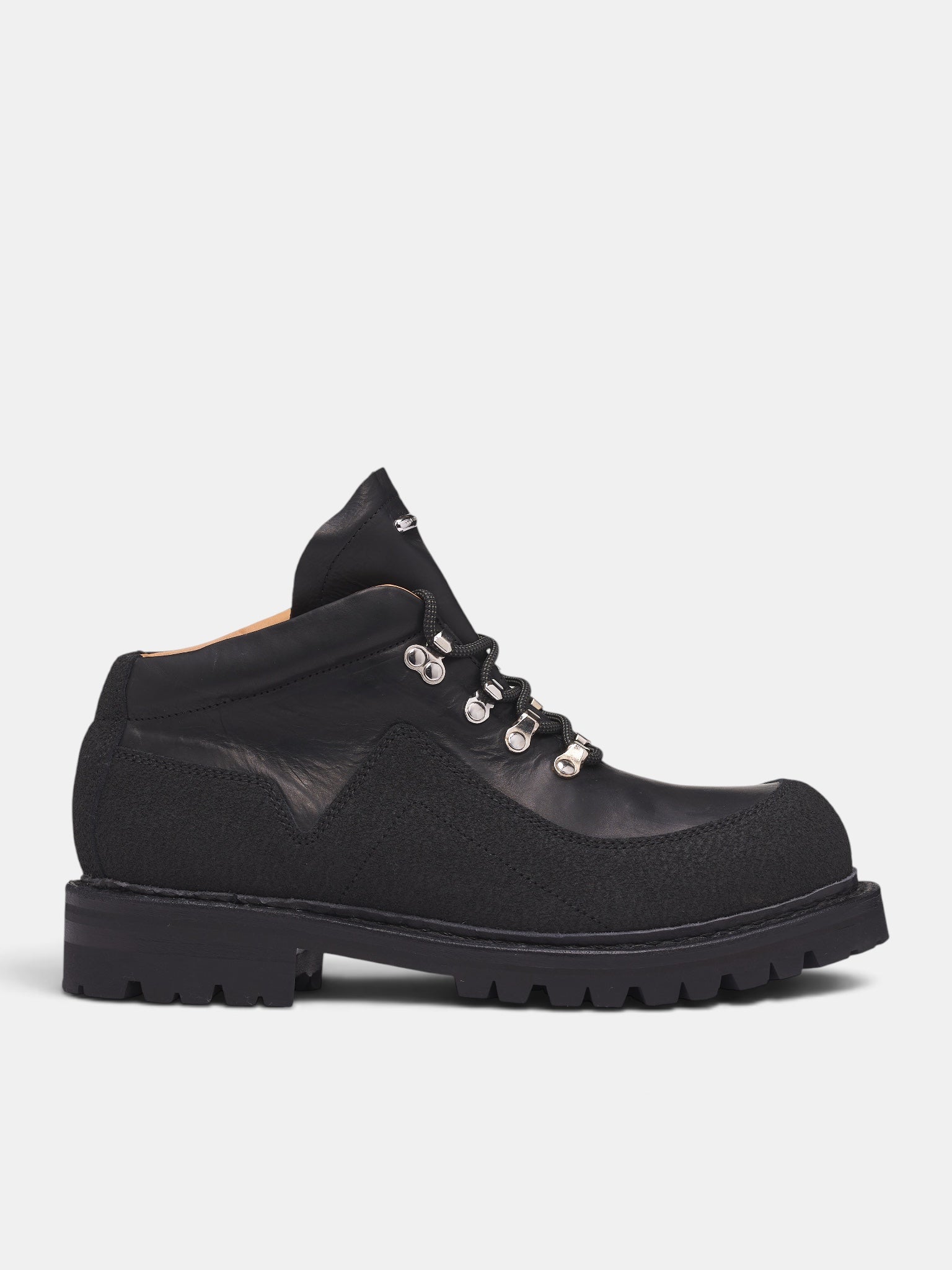 Black Leather Quest Boots (A4257QB-BLACK)