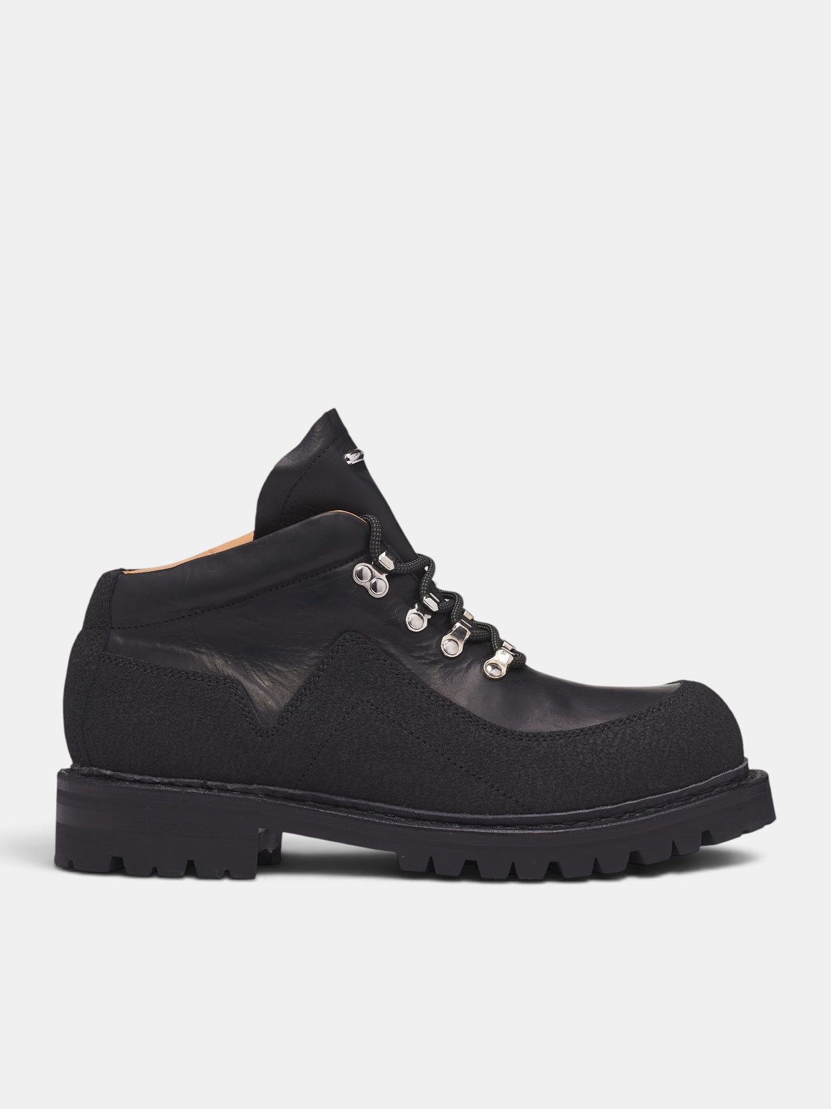 Black Leather Quest Boots (A4257QB-BLACK)