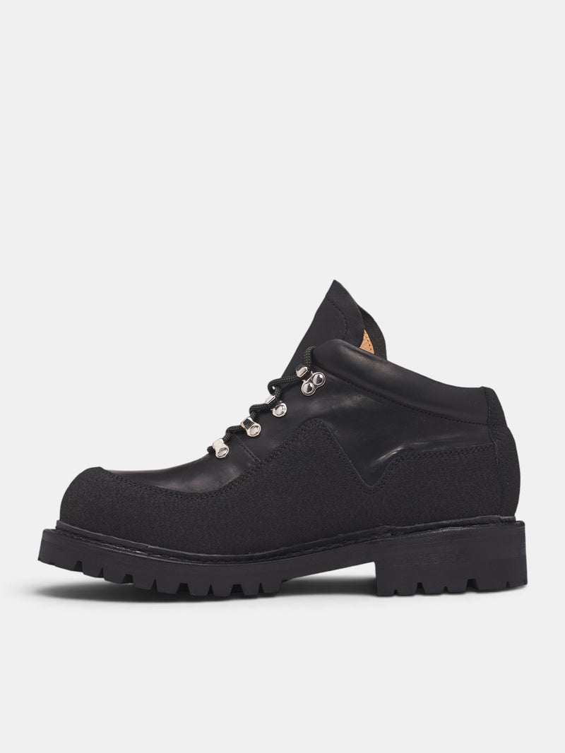 Black Leather Quest Boots (A4257QB-BLACK)