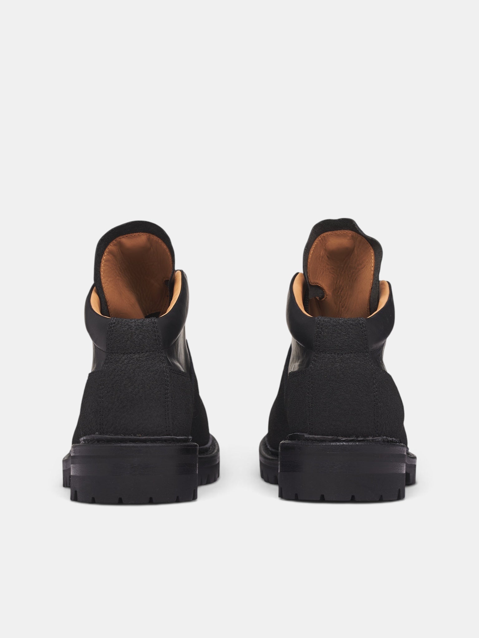 Black Leather Quest Boots (A4257QB-BLACK)