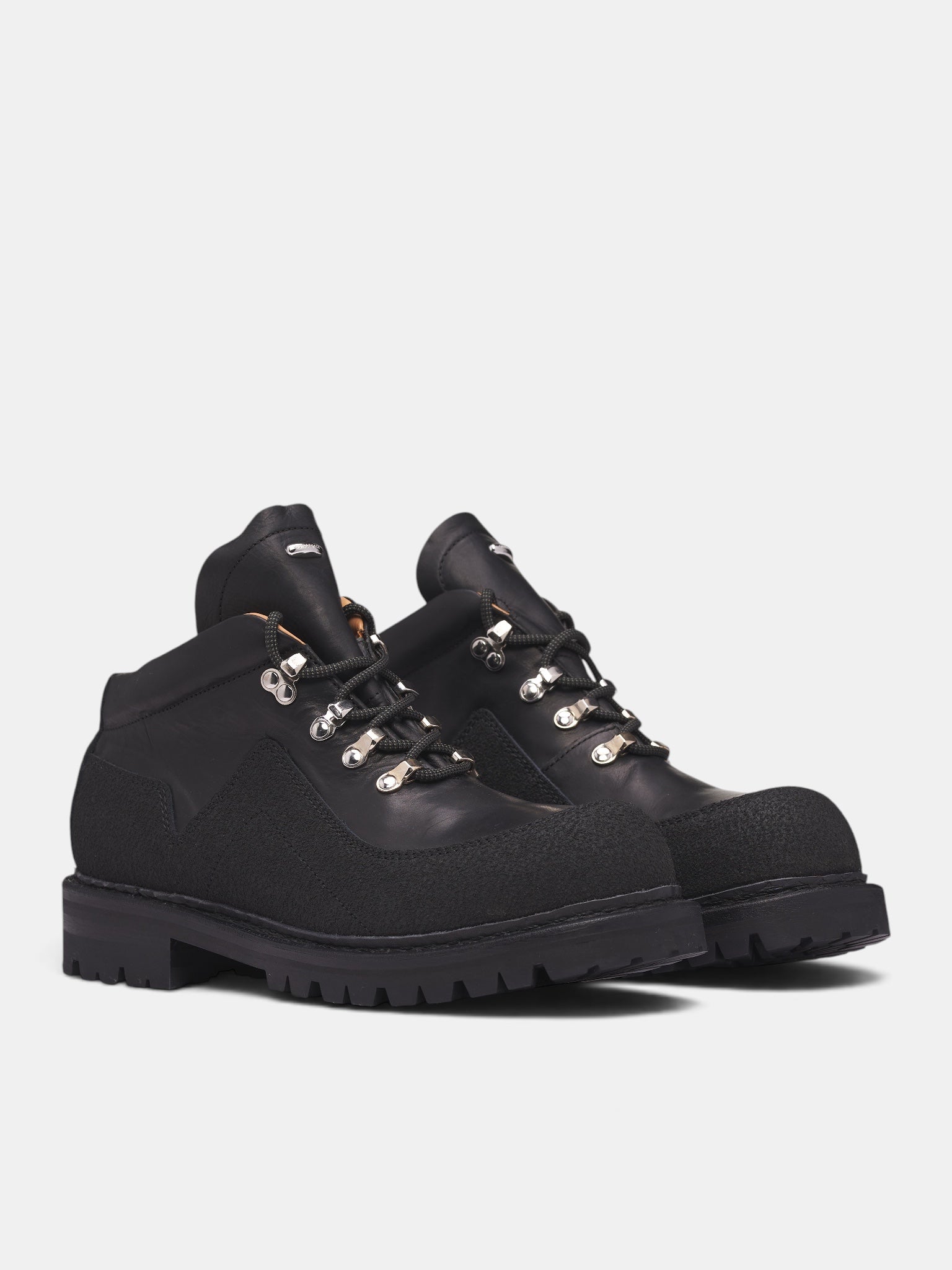 Black Leather Quest Boots (A4257QB-BLACK)