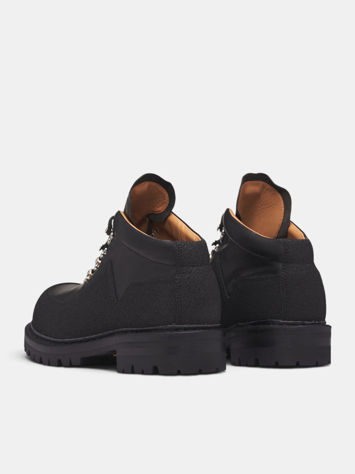 Black Leather Quest Boots (A4257QB-BLACK)