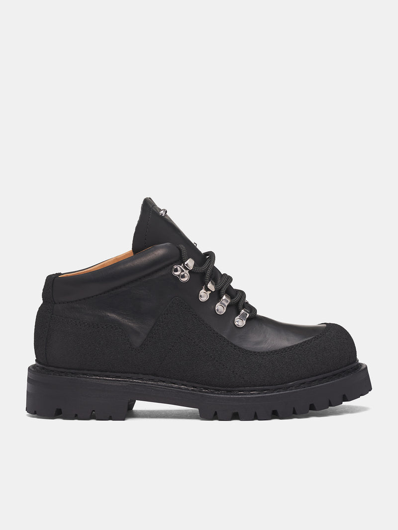 Black Quest Leather Boots (A4257QB-QUEST-BLACK)