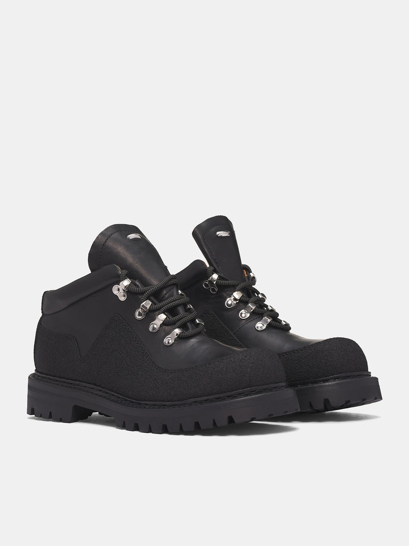 Black Quest Leather Boots (A4257QB-QUEST-BLACK)