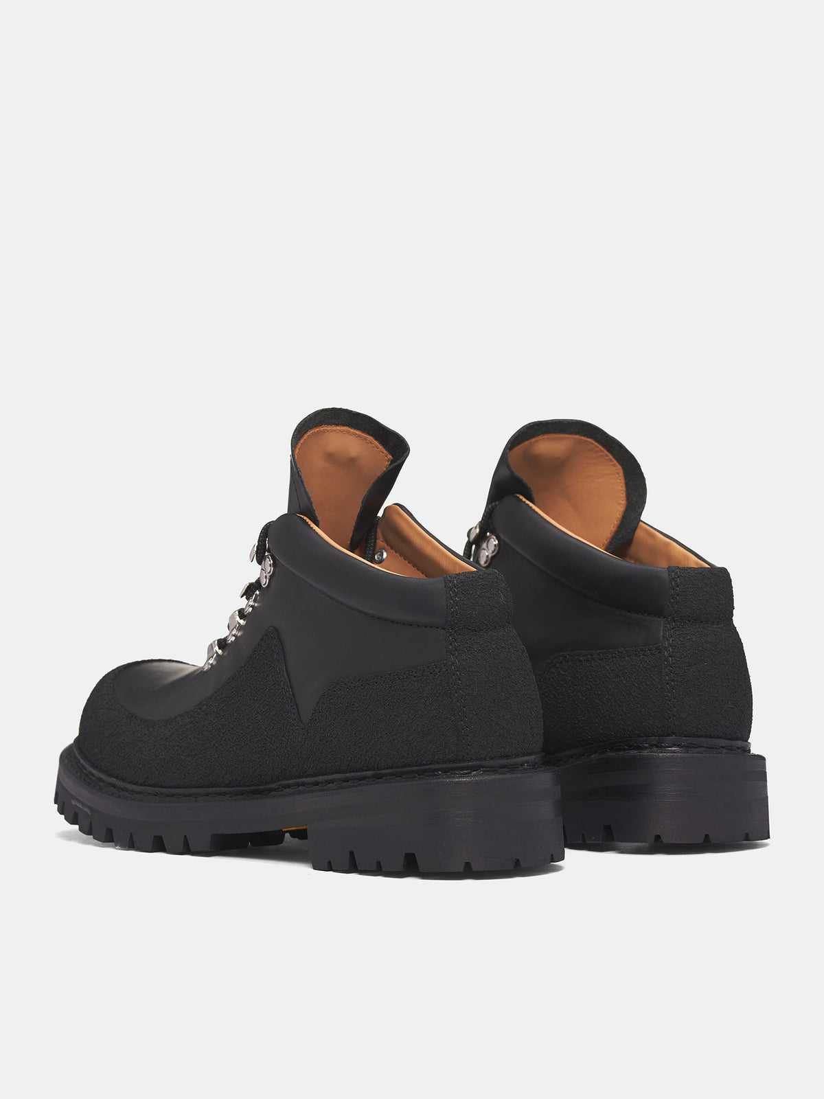 Black Quest Leather Boots (A4257QB-QUEST-BLACK)
