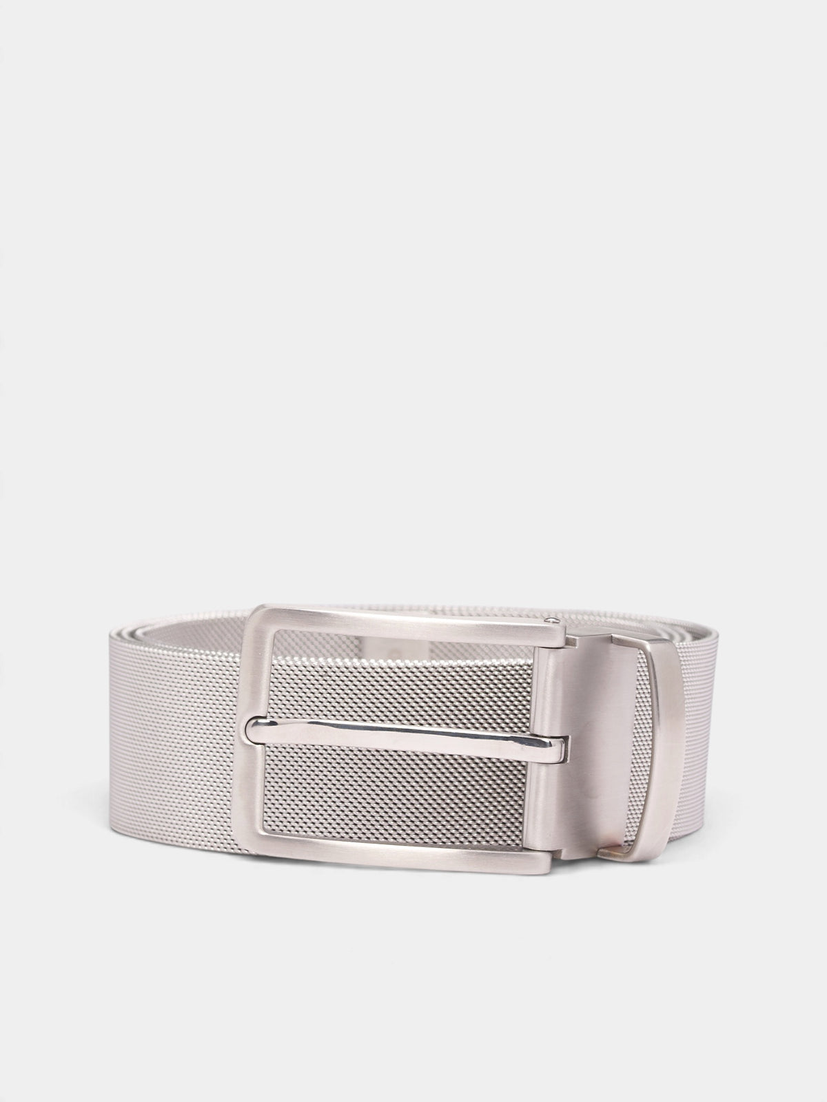Silver Stainless Steel Sharkmesh Belt (A4268SSS-STAINLESS-STEEL)