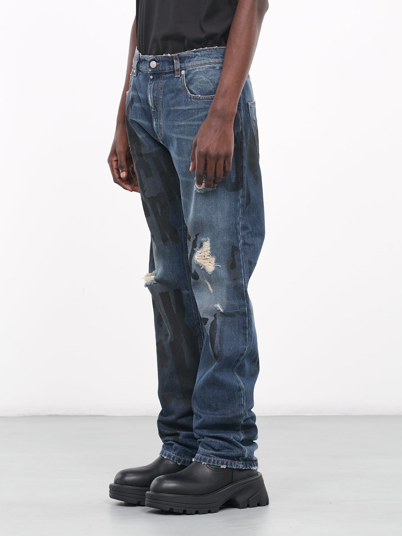 Mark Flood Jeans (AAUPA0416FA01-BLU0014-MID-BLUE)