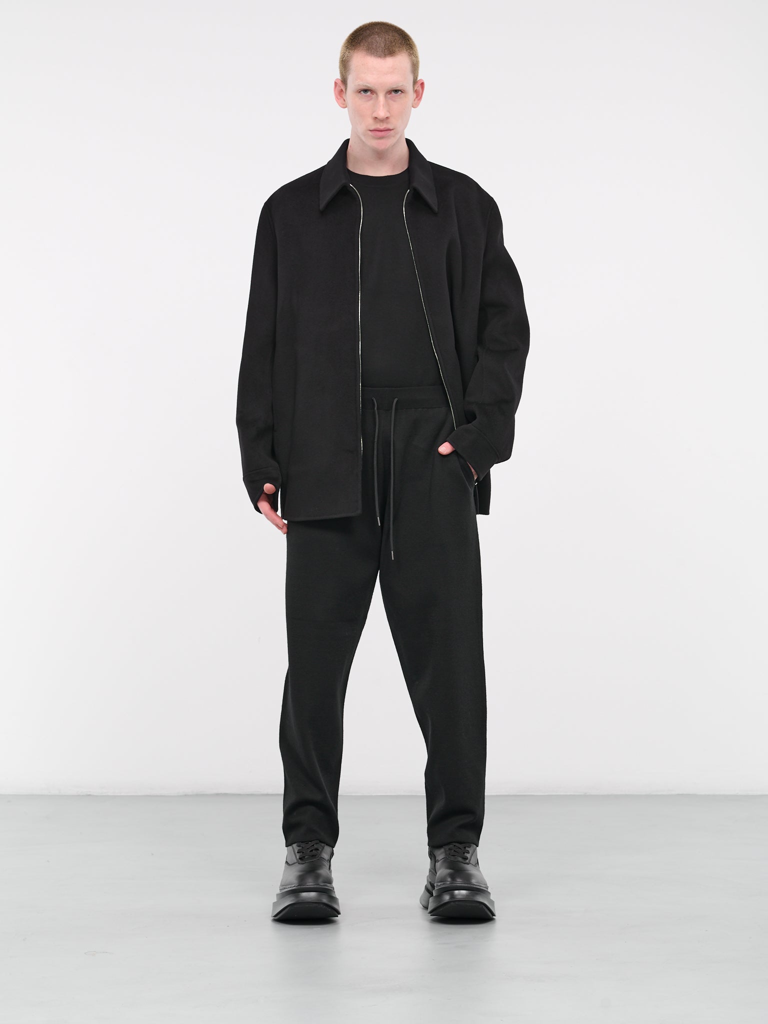 Drawstring Trousers (AP32-013-BLACK)