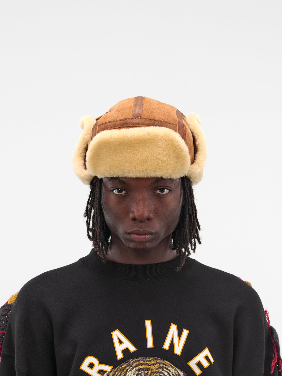 Beige Mouton Aviator Cap (AC-SV-NGA-1004-BEIGE)