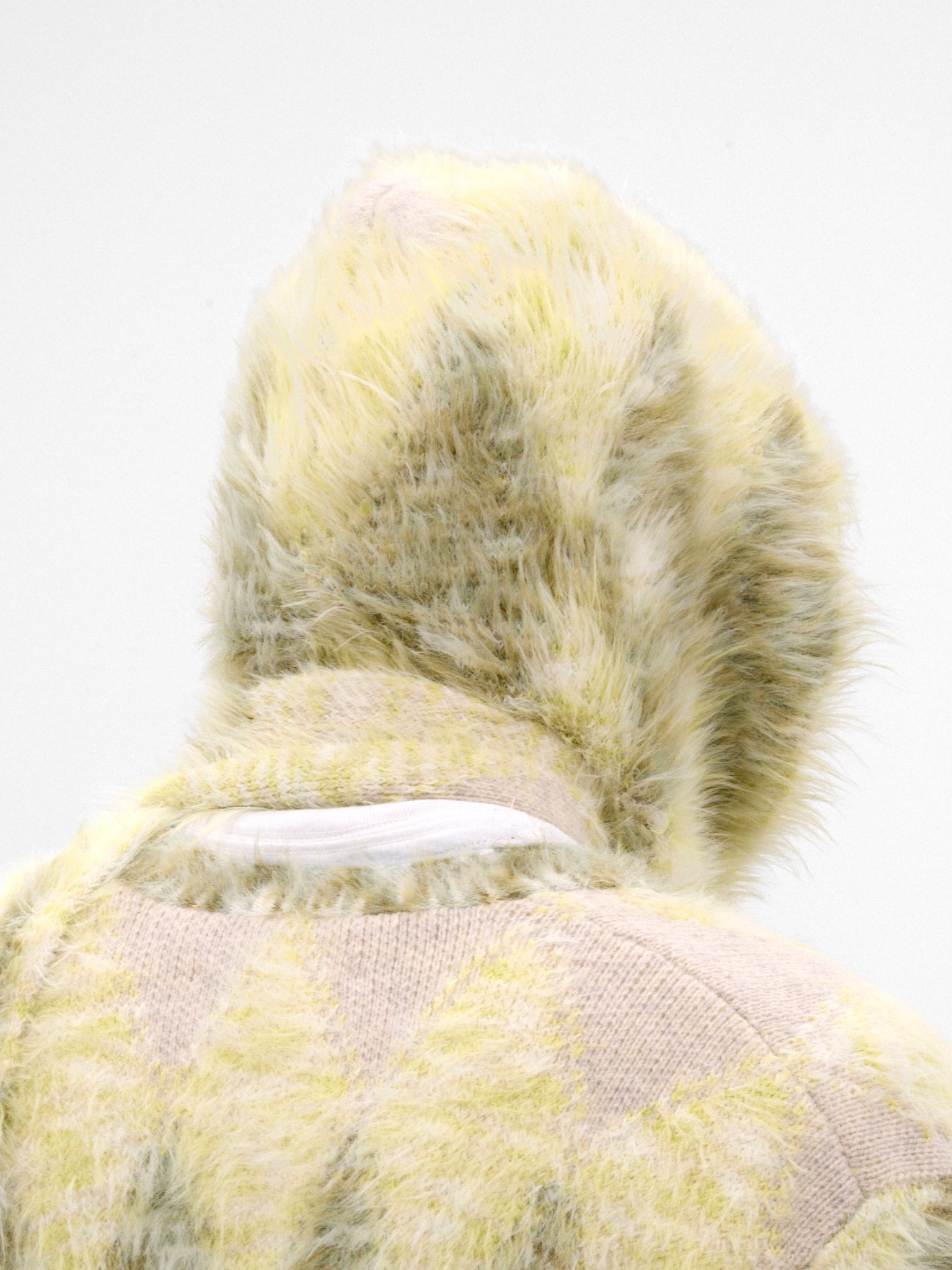 Fair Isle Knit Scarf Hood (AC-SV-NRA-1003-GREEN