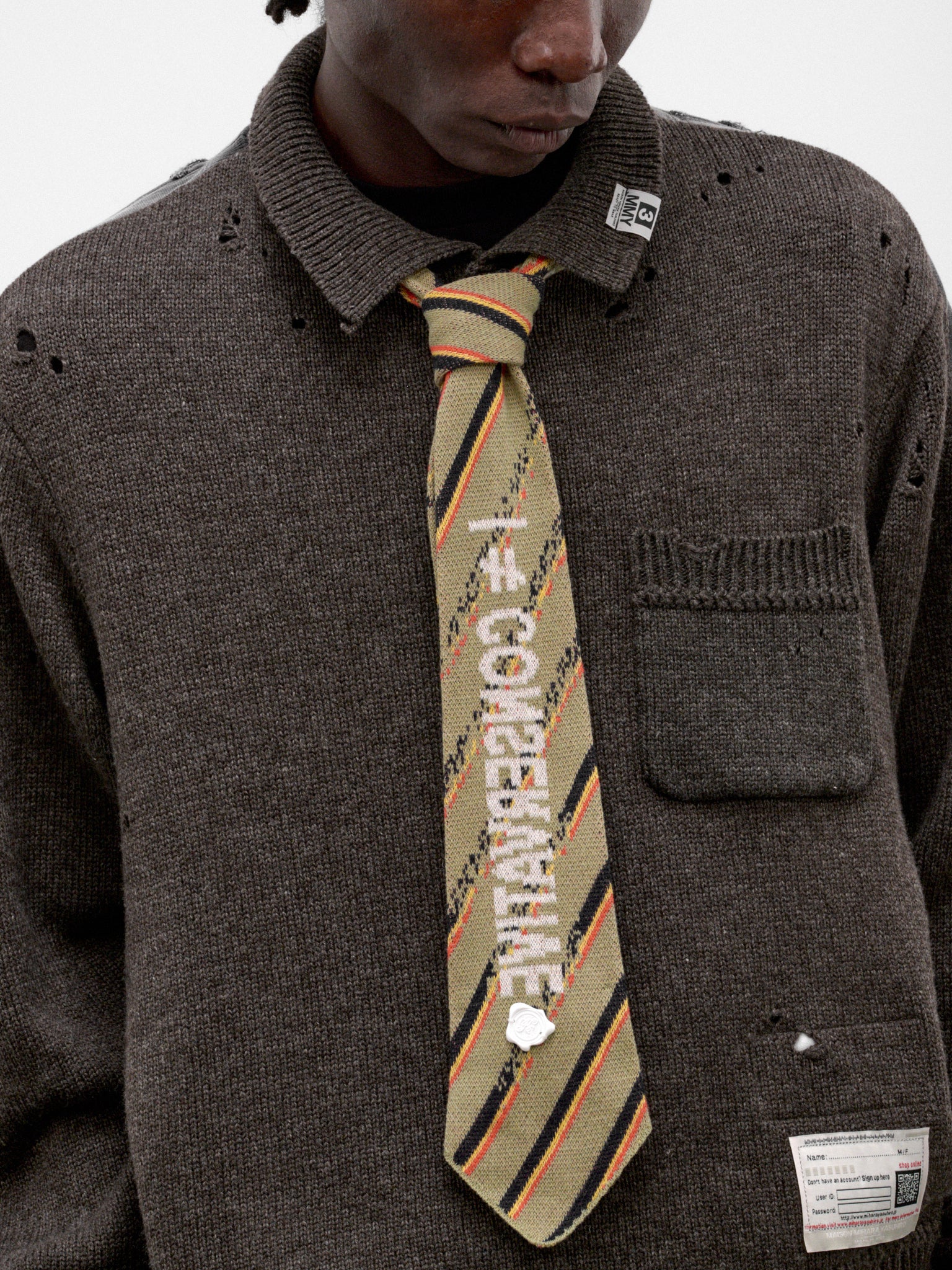 Green I ≠ CONSERVATIVE Necktie (AC-SV-NRA-1004-GREEN)