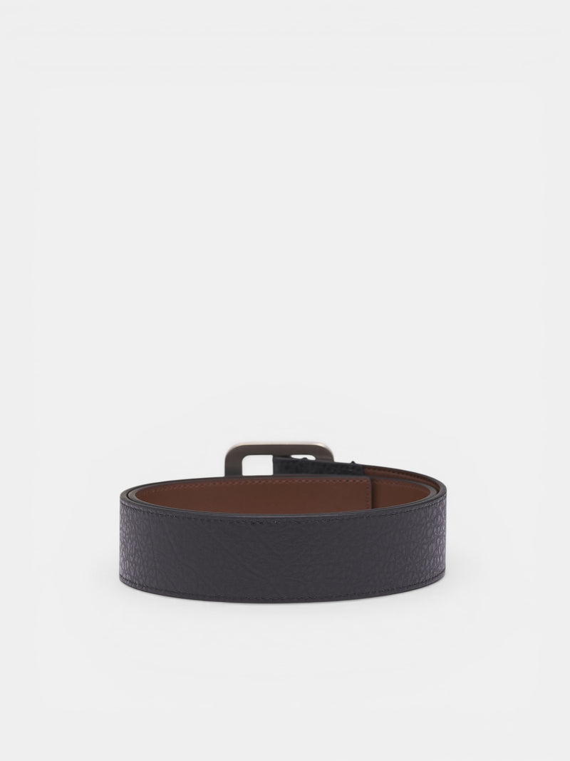 Black Reversible Leather Belt (AC-UX-SLGS000030-BLACK-BROWN)