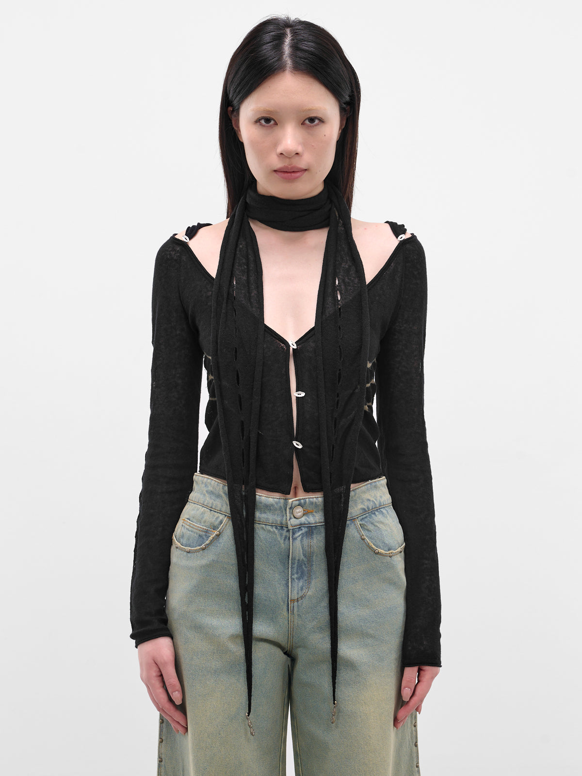 RUI Knit Scarf | H.Lorenzo - front