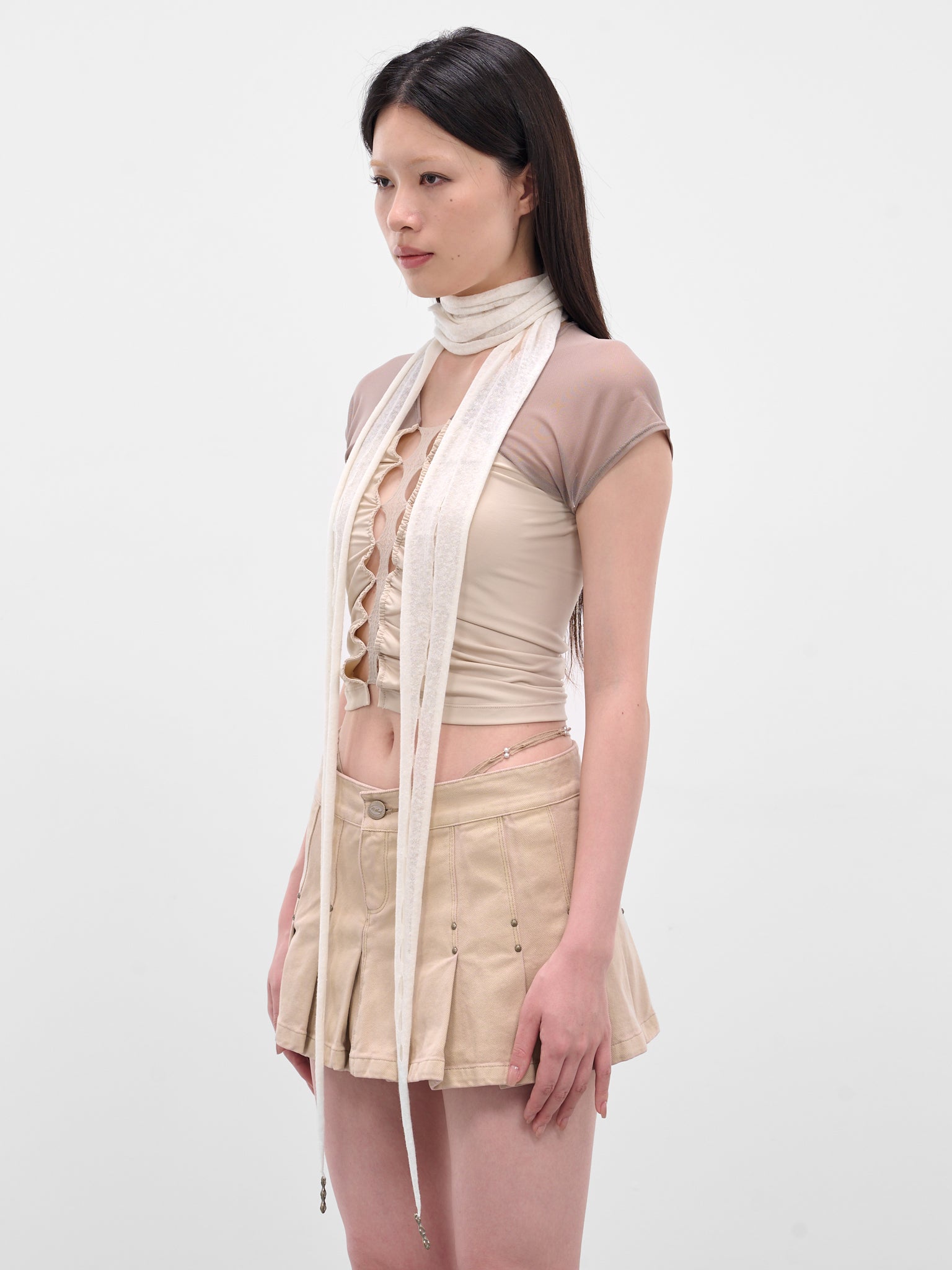 RUI Knit Scarf | H.Lorenzo - side
