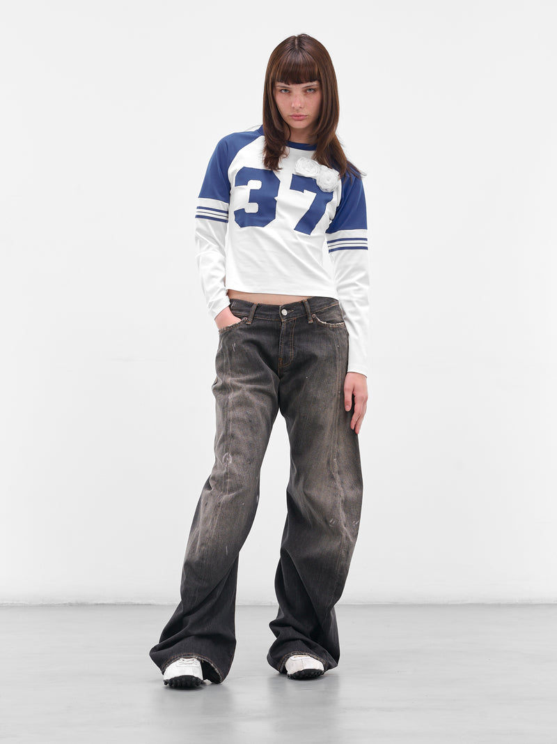 2006 Loose Fit Denim Jeans (2006F-BLACK)