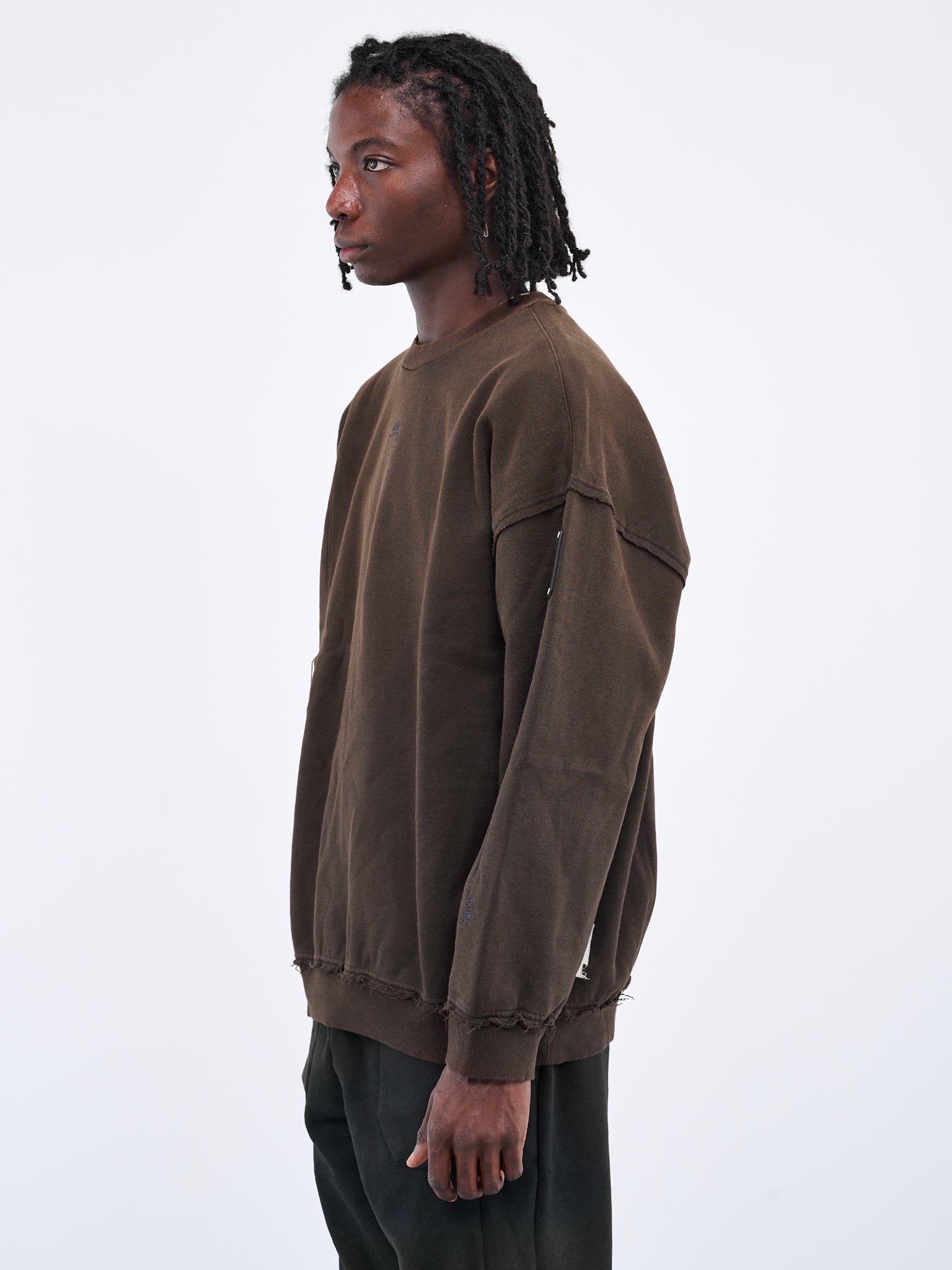 Shiraga Crewneck Sweater (ACWMW141B-BROWN)
