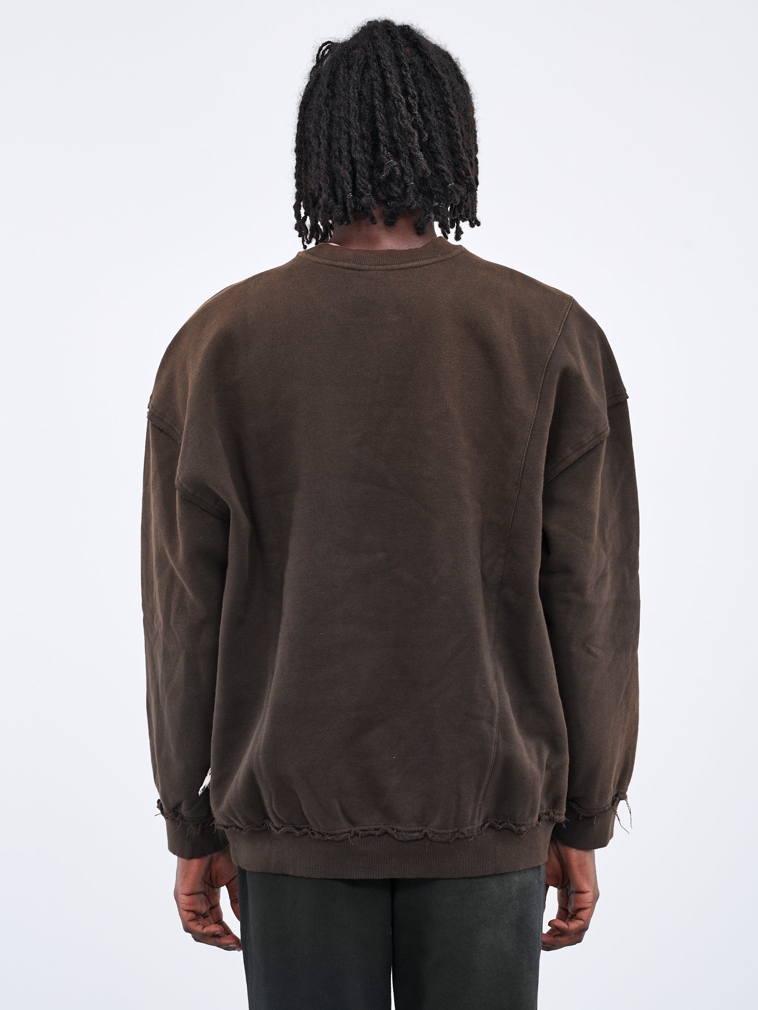 Shiraga Crewneck Sweater (ACWMW141B-BROWN)