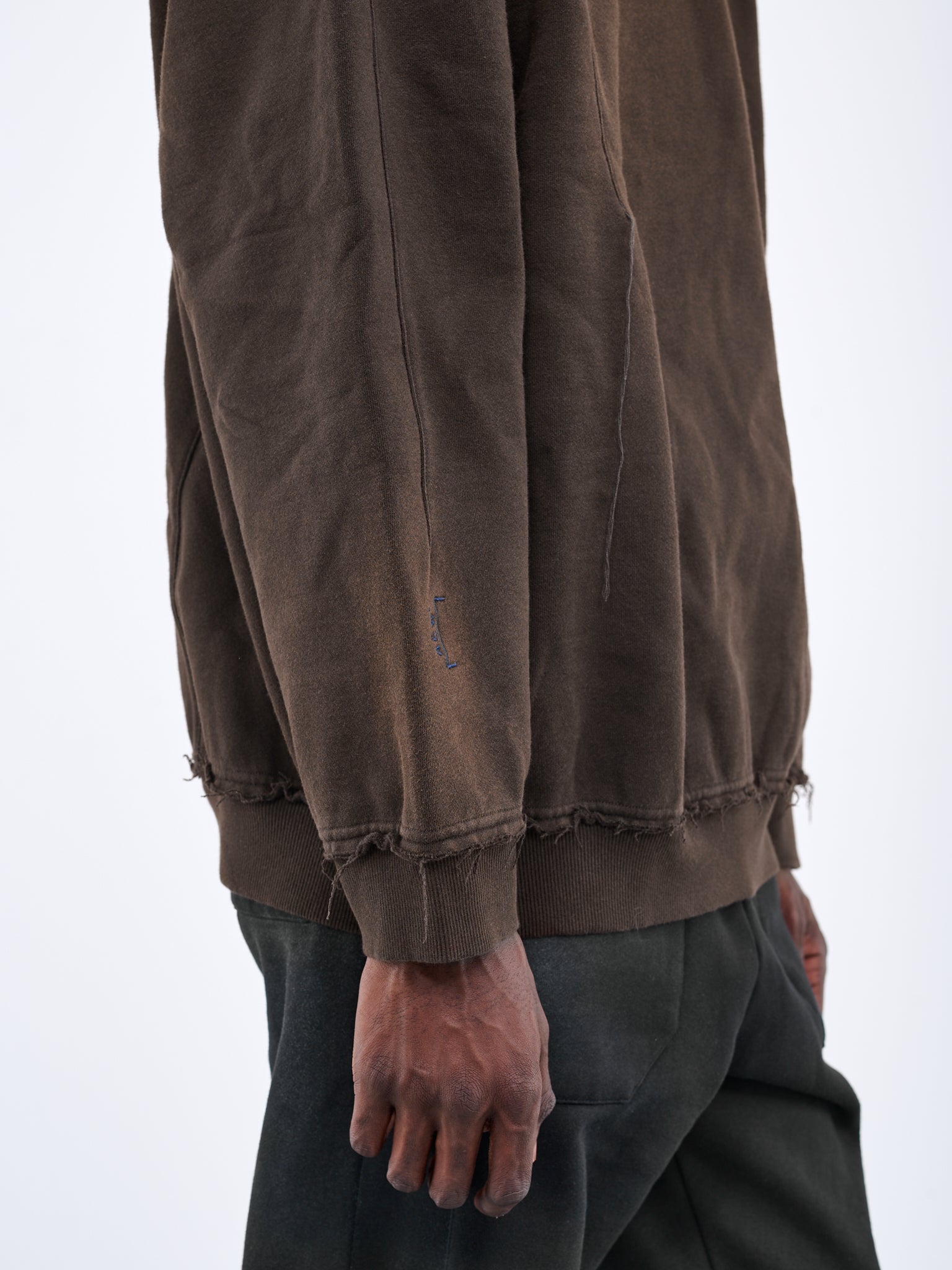 Shiraga Crewneck Sweater (ACWMW141B-BROWN)
