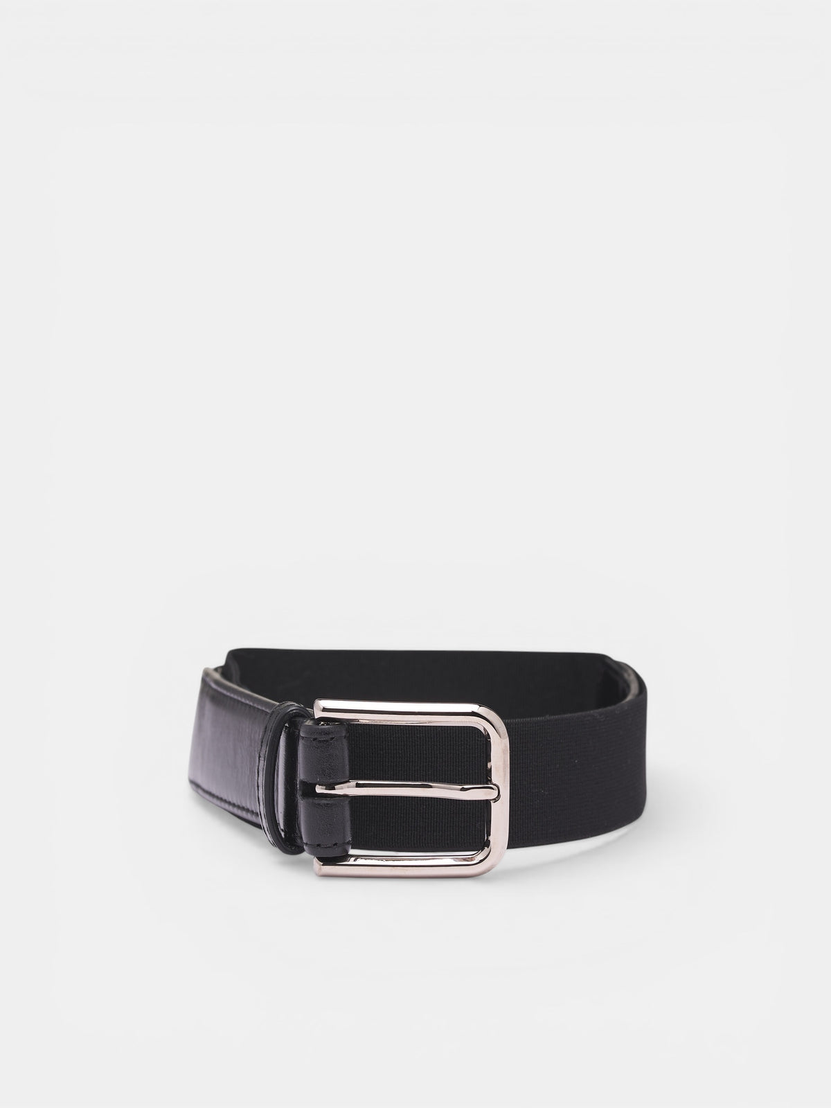 Black Leather Adel Belt (ADEL-BLACK)