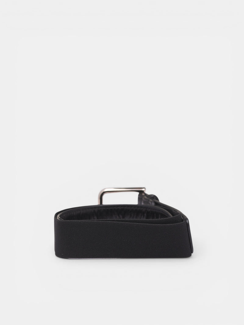 Black Leather Adel Belt (ADEL-BLACK)