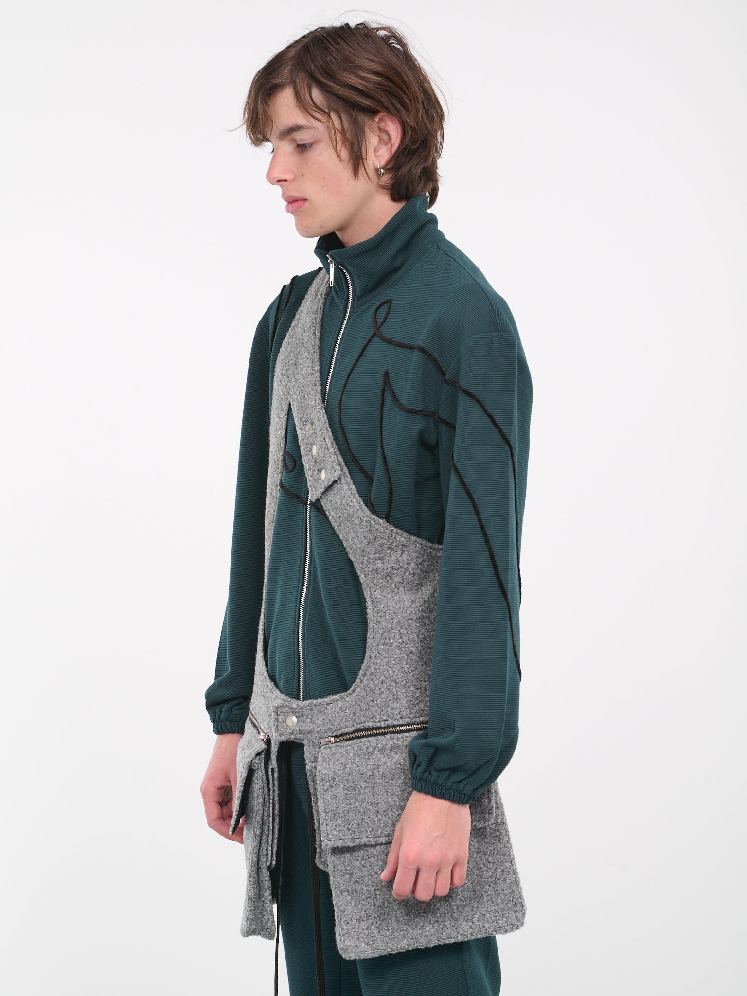 Jagger Harness (AJPB-01G-JAGGER-DUSTY-GREY)