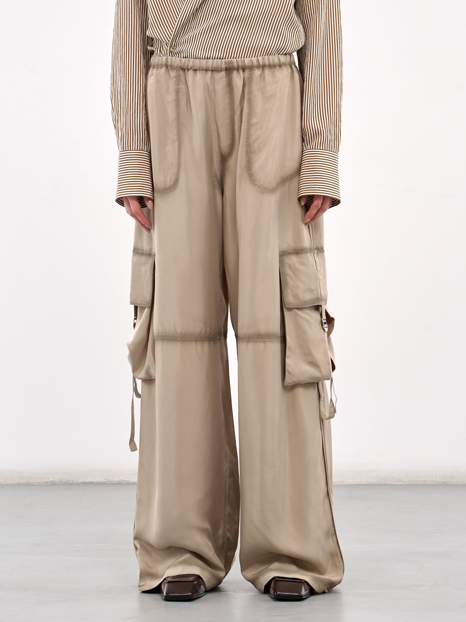 Cargo Trousers (AK0894-CHARCOAL-GREY)