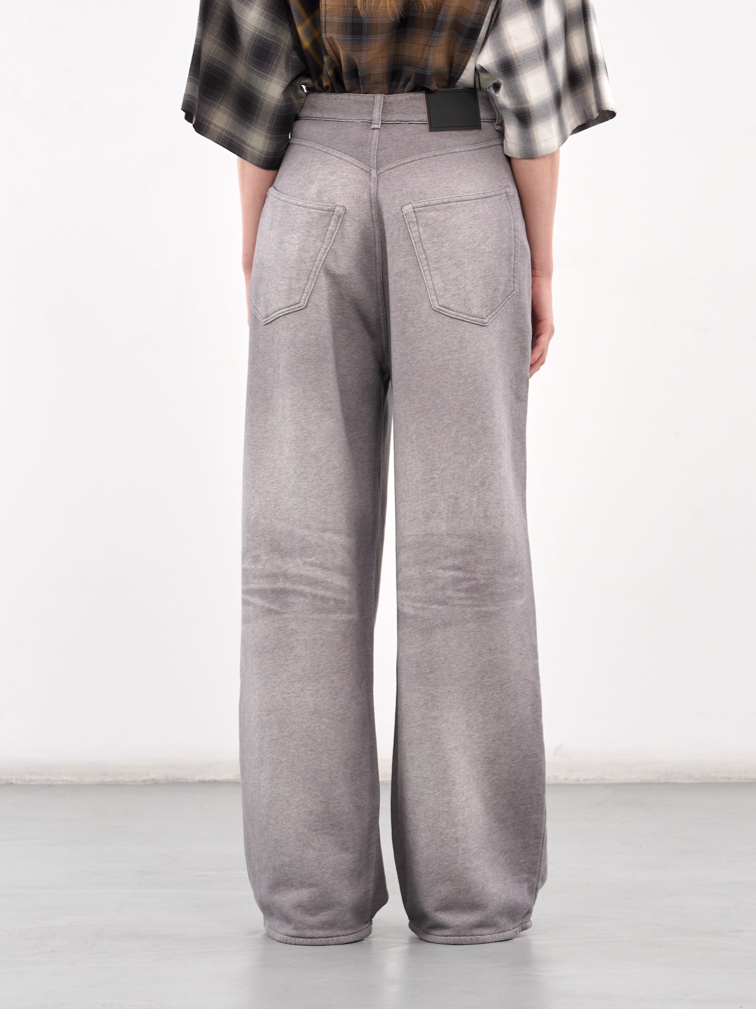 Loose Fit Trousers (AK0901-GREY-MELANGE)