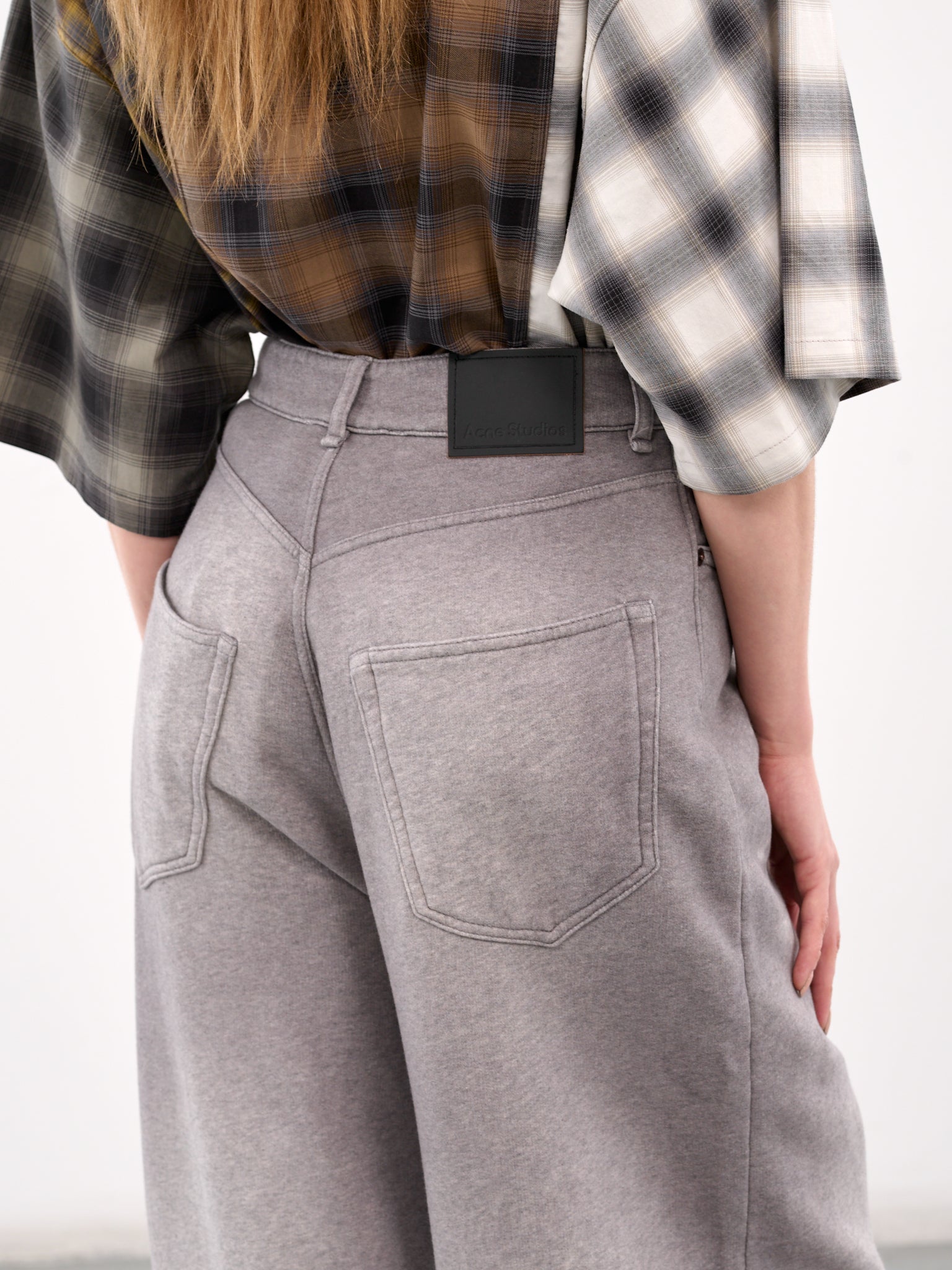 Loose Fit Trousers (AK0901-GREY-MELANGE)