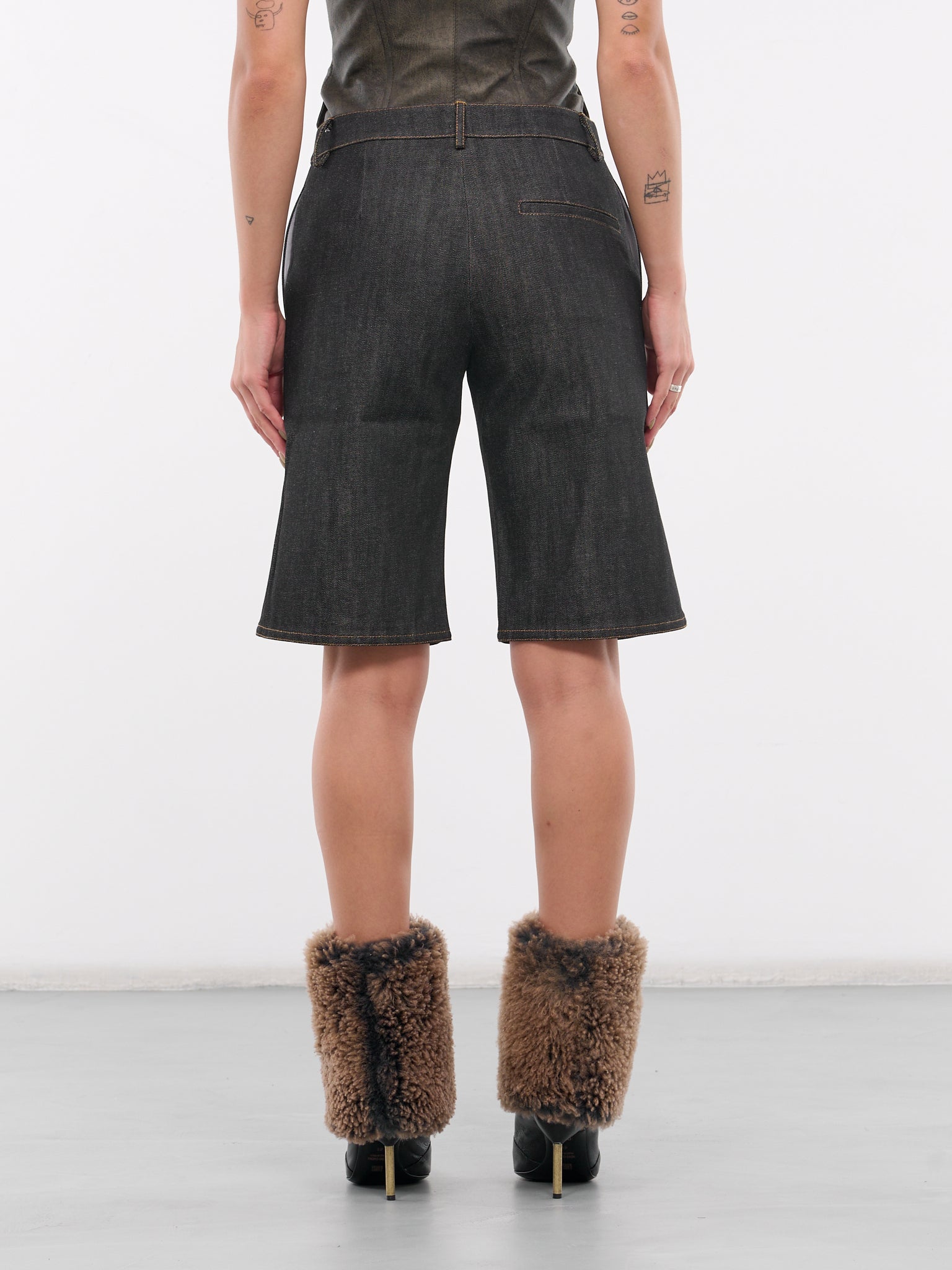 Alma Shorts (ALMA-RAW-DENIM)