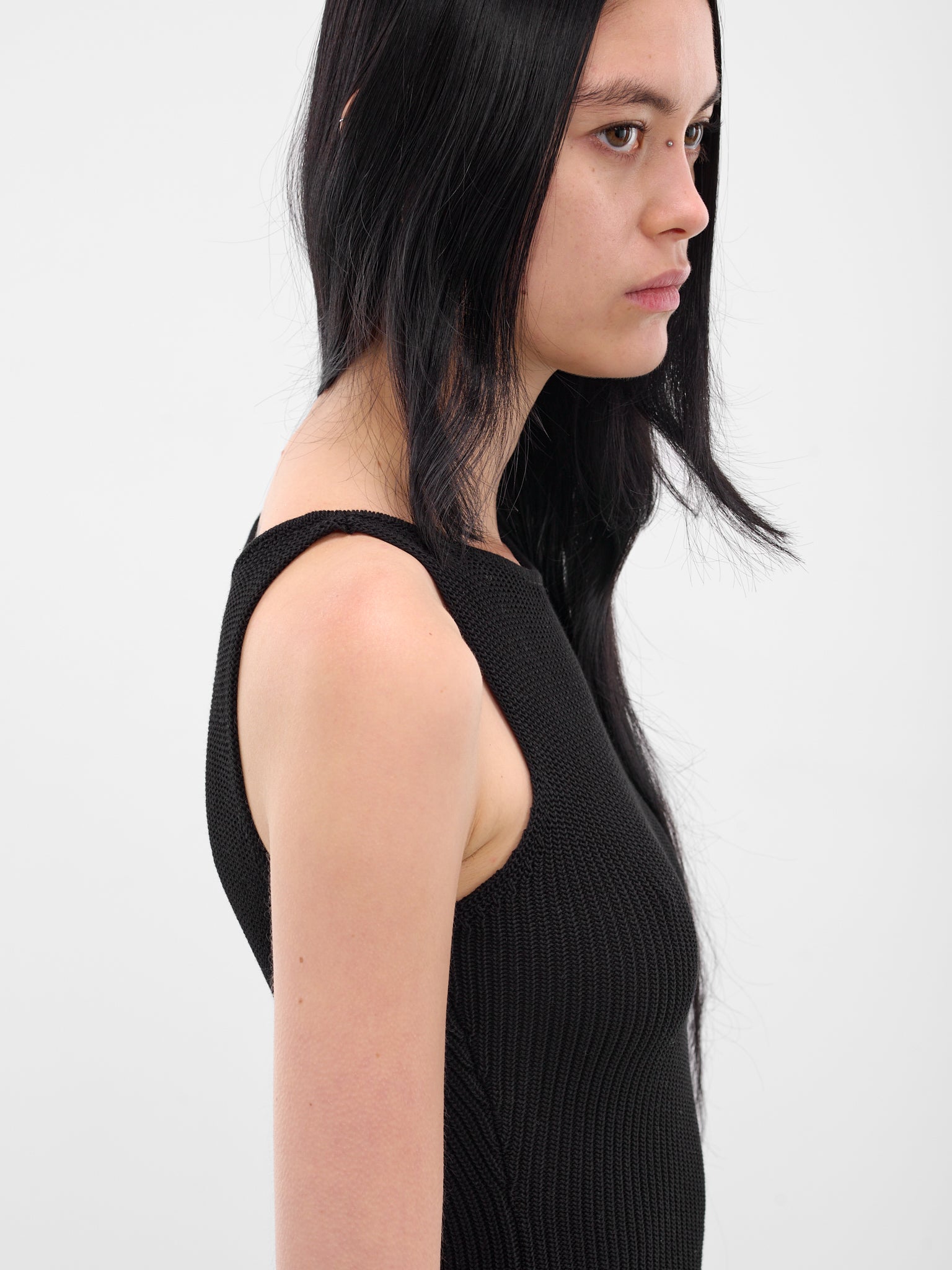 Black Zeal Mini Dress (AMPF2509-BLACK)