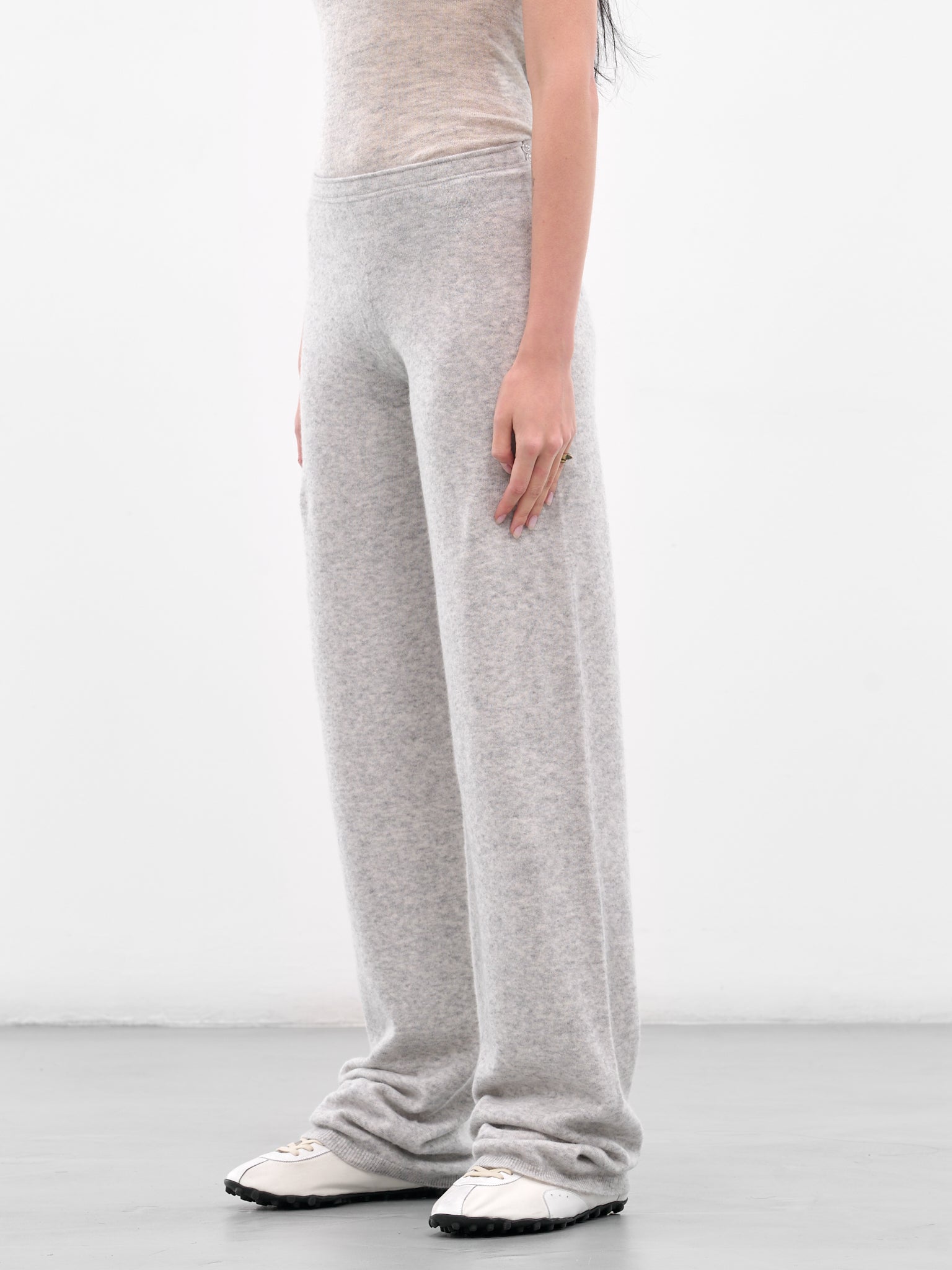 Gray Fog Knit Sweatpants (AMPF2582-FOG-GRAY)