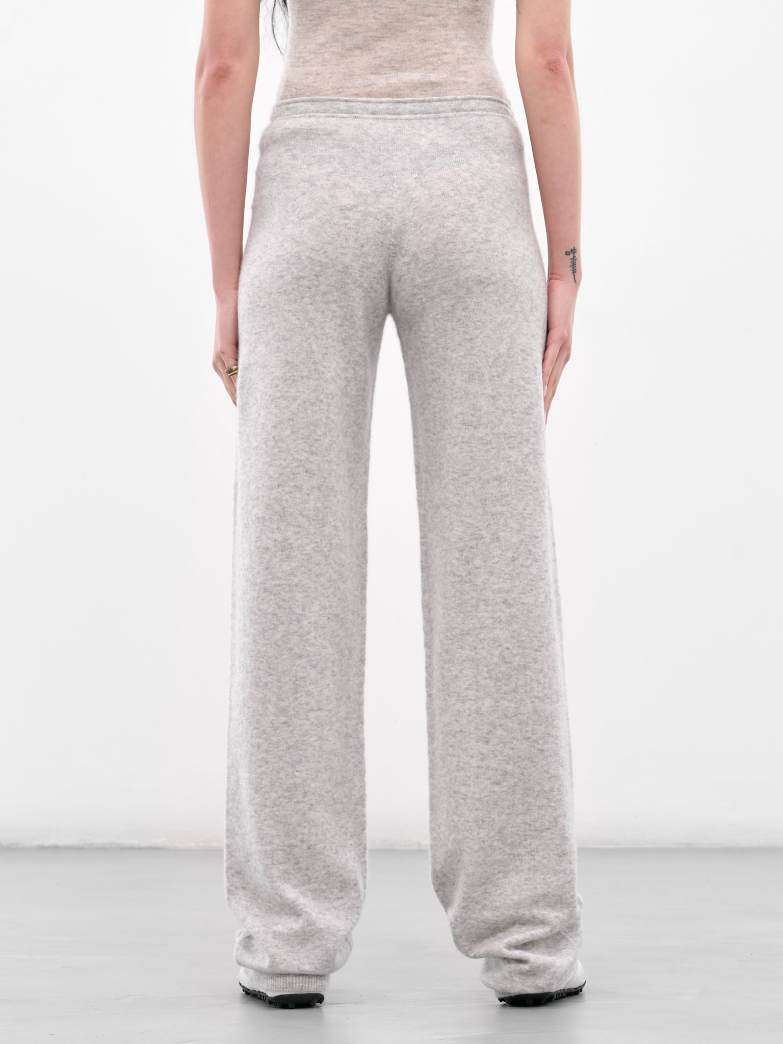 Gray Fog Knit Sweatpants (AMPF2582-FOG-GRAY)