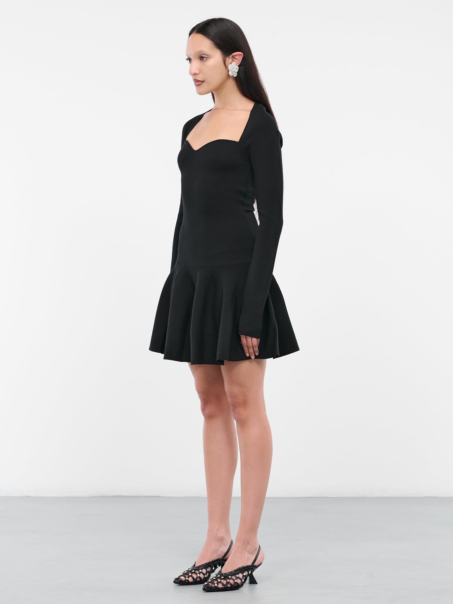 Sweetheart Mini Dress (AMR0017ML0528-U9000-BLACK)