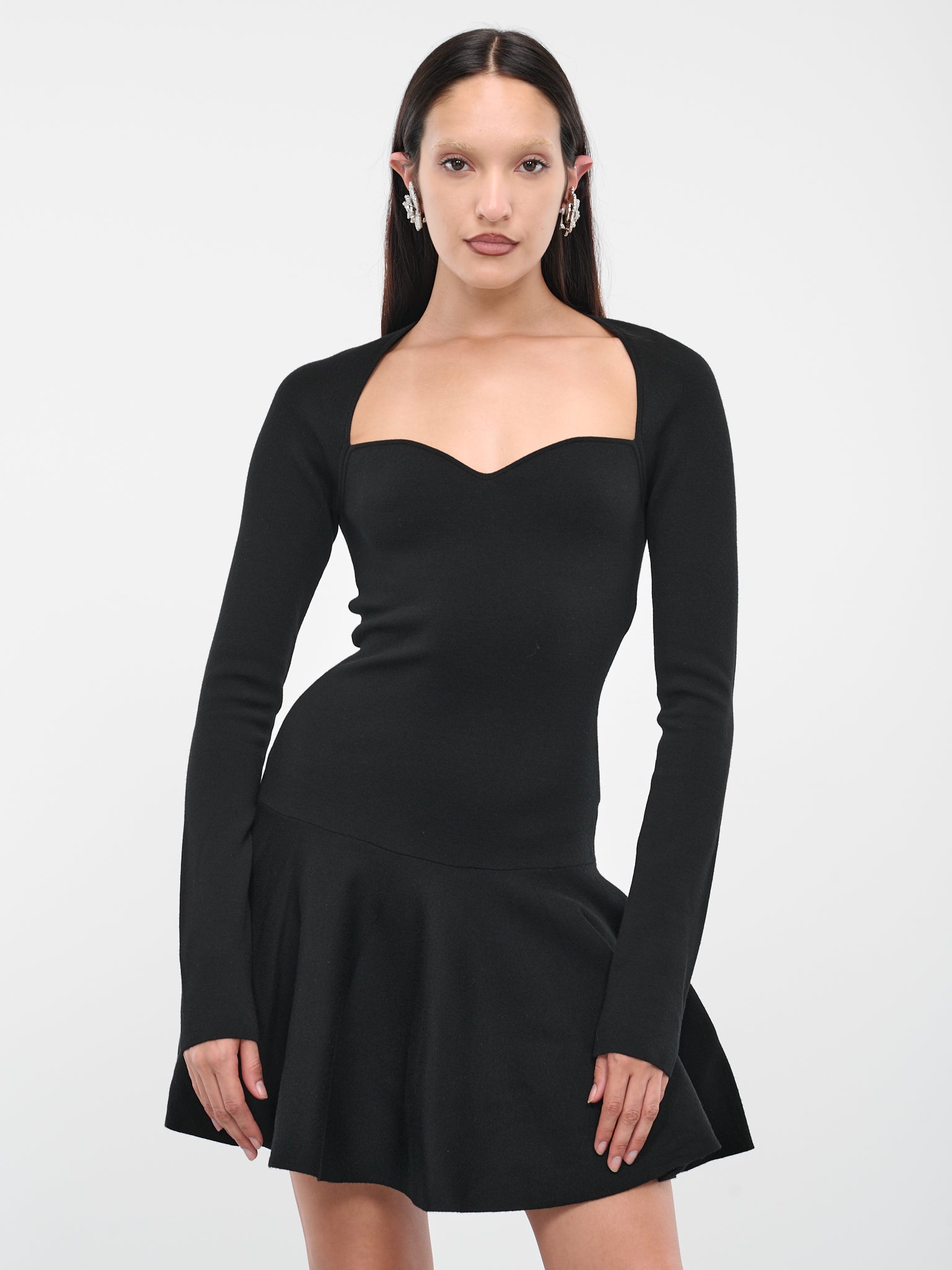 Sweetheart Mini Dress (AMR0017ML0528-U9000-BLACK)