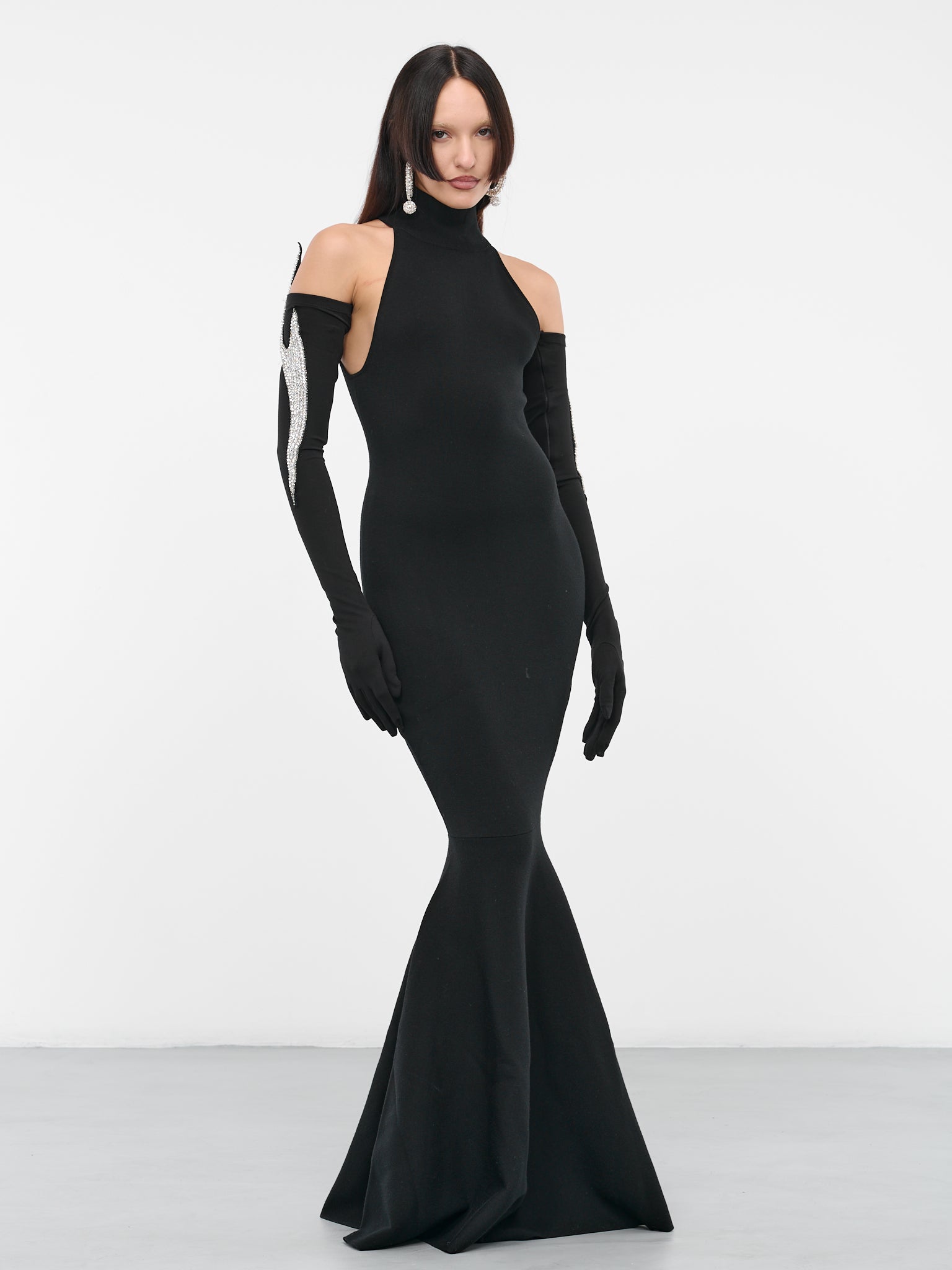 Mermaid Dress (AMR0018ML0528-U9000-BLACK)