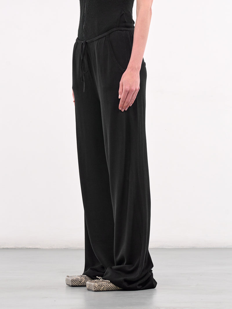 Slouchy Knit Pants (AMSS2542-BLACK)